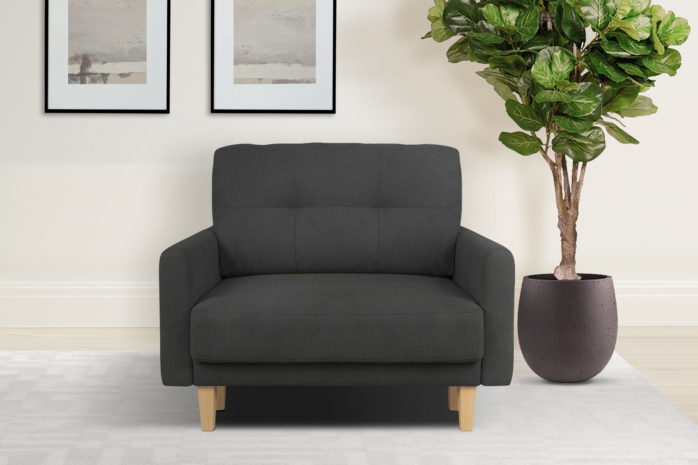 Home affaire Sessel »TRIPLO Relaxsessel mit Wellenunterfederung, Maße B/T/H günstig online kaufen