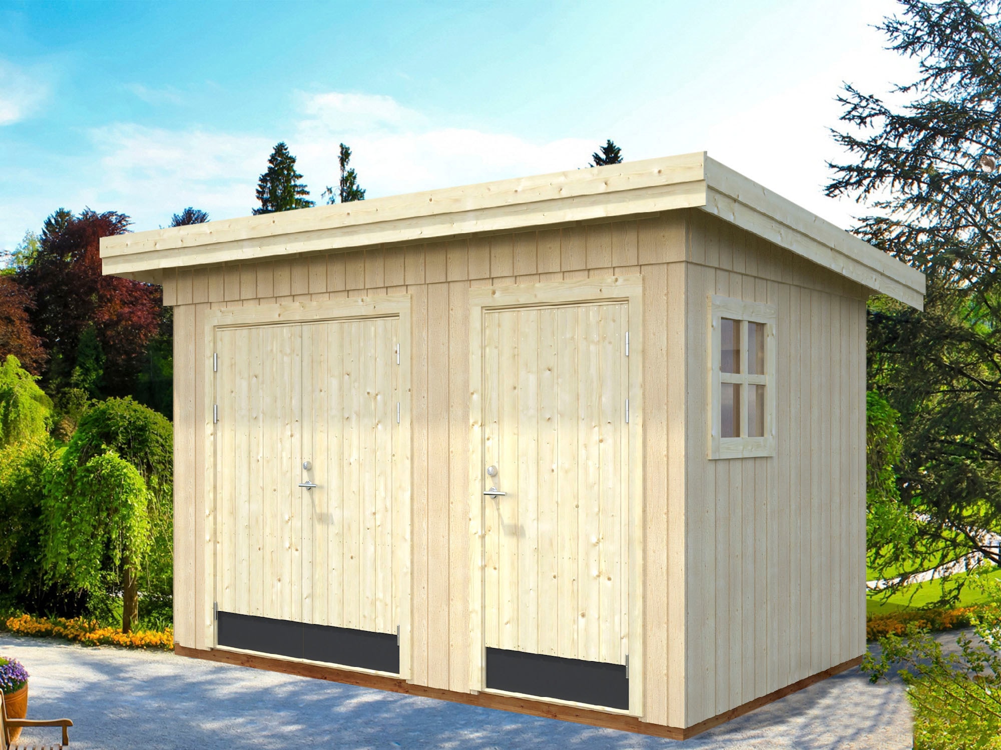 Palmako Gerätehaus »Kalle«, natur