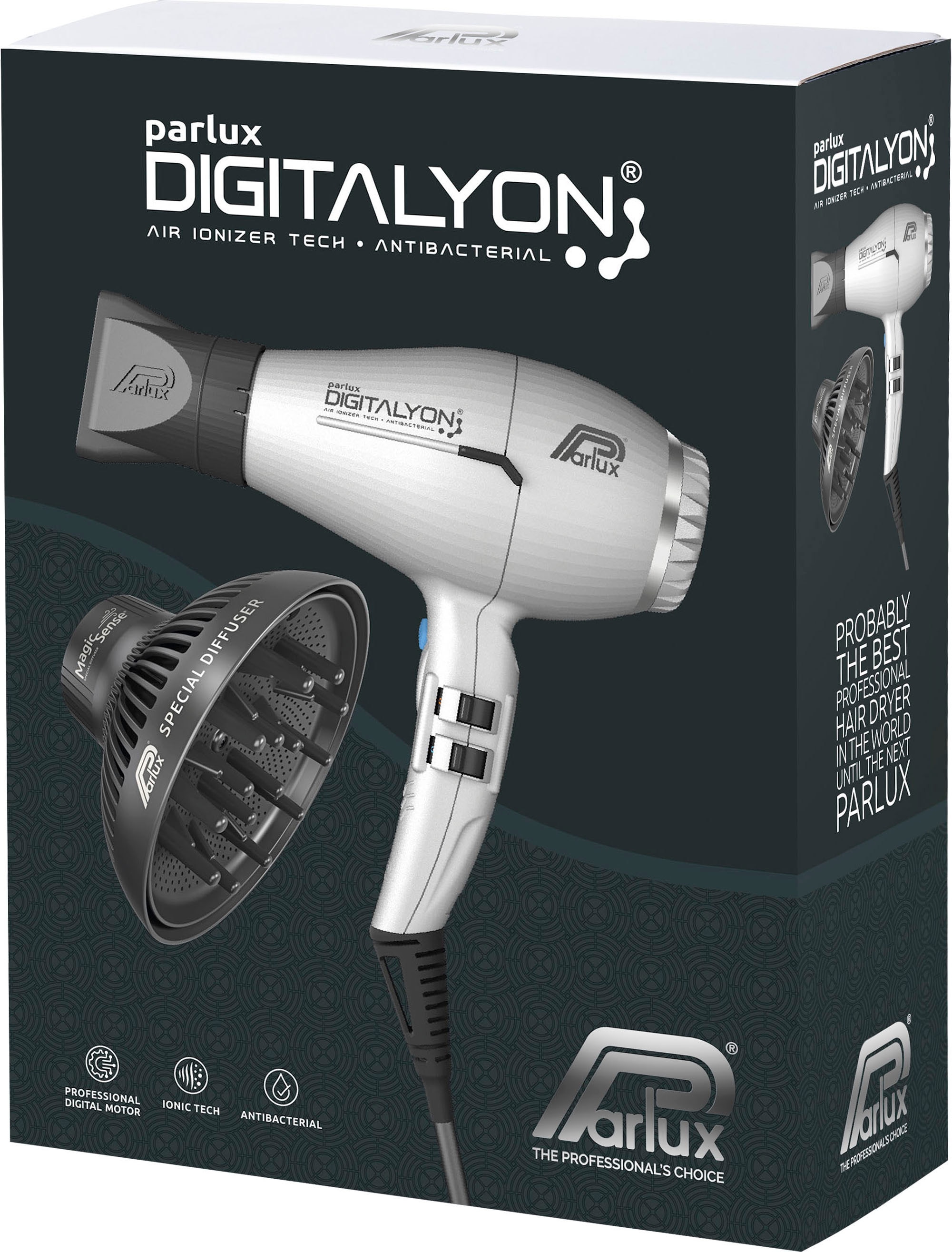 Parlux Haartrockner »Parlux Digitalyon mit Magic Sense«, 2400 W, Leistungsstarker digitaler BLDC Motor