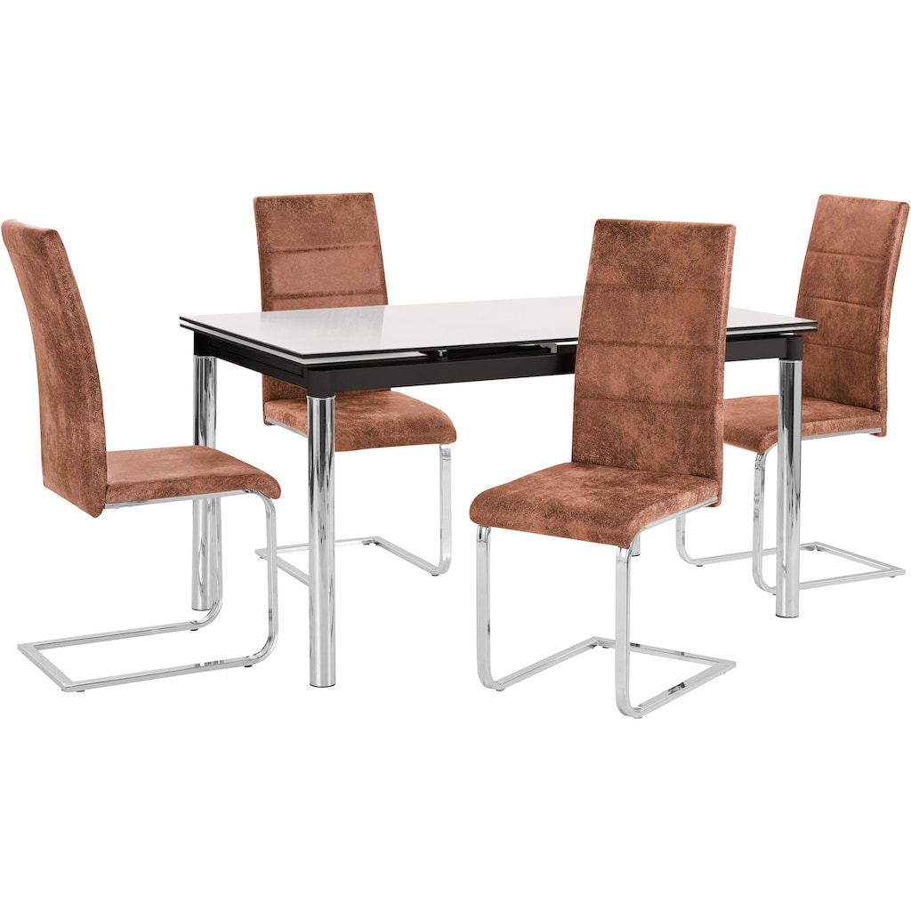 INOSIGN Essgruppe »Nelson/Cosy«, (Set, 5 tlg.)