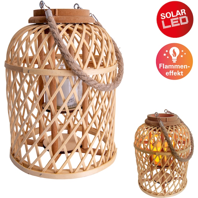 LED Outdoor flammig-flammig, Leuchte>>Basket online bestellen Solarleuchte 1 »Basket«, näve