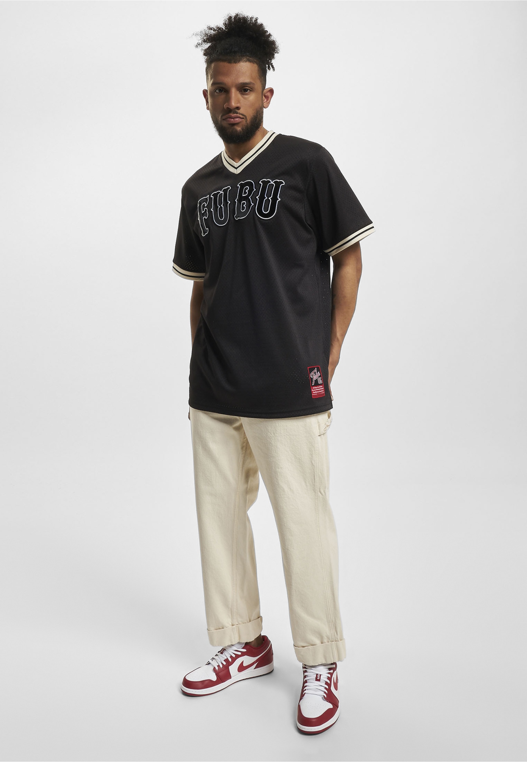 Fubu T-Shirt »Fubu Herren FM231-002-2 FUBU Vintage Lacque Mesh Tee« 1 Stk.
