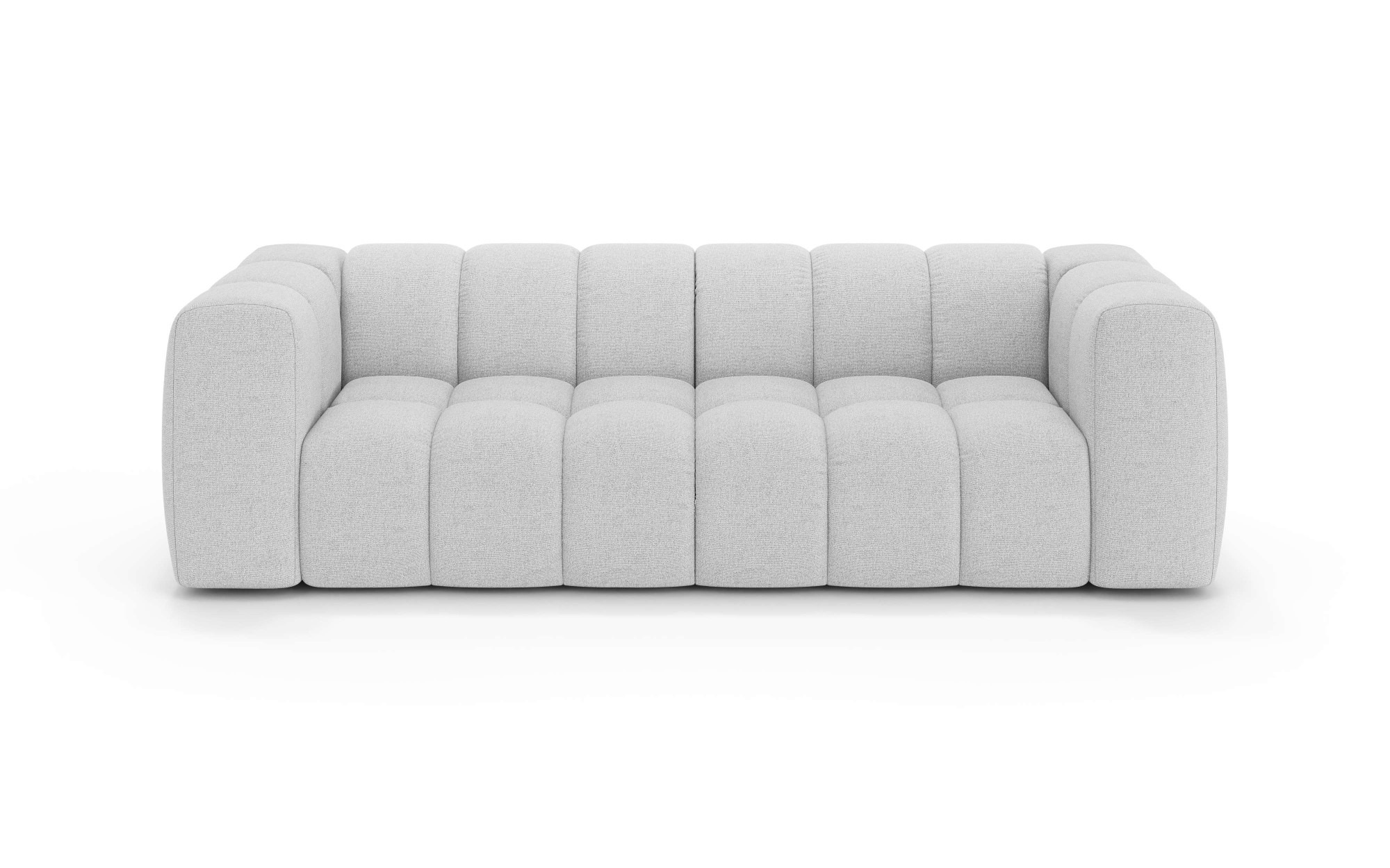 homsy by Ana Johnson Big-Sofa »»L« BOUBELLE Design-Sofa mit Steppung, Bubble-Optik, Breite 246 cm« 4-Sitzer mit Wellenunterfederung, L Sitztiefe 63 cm