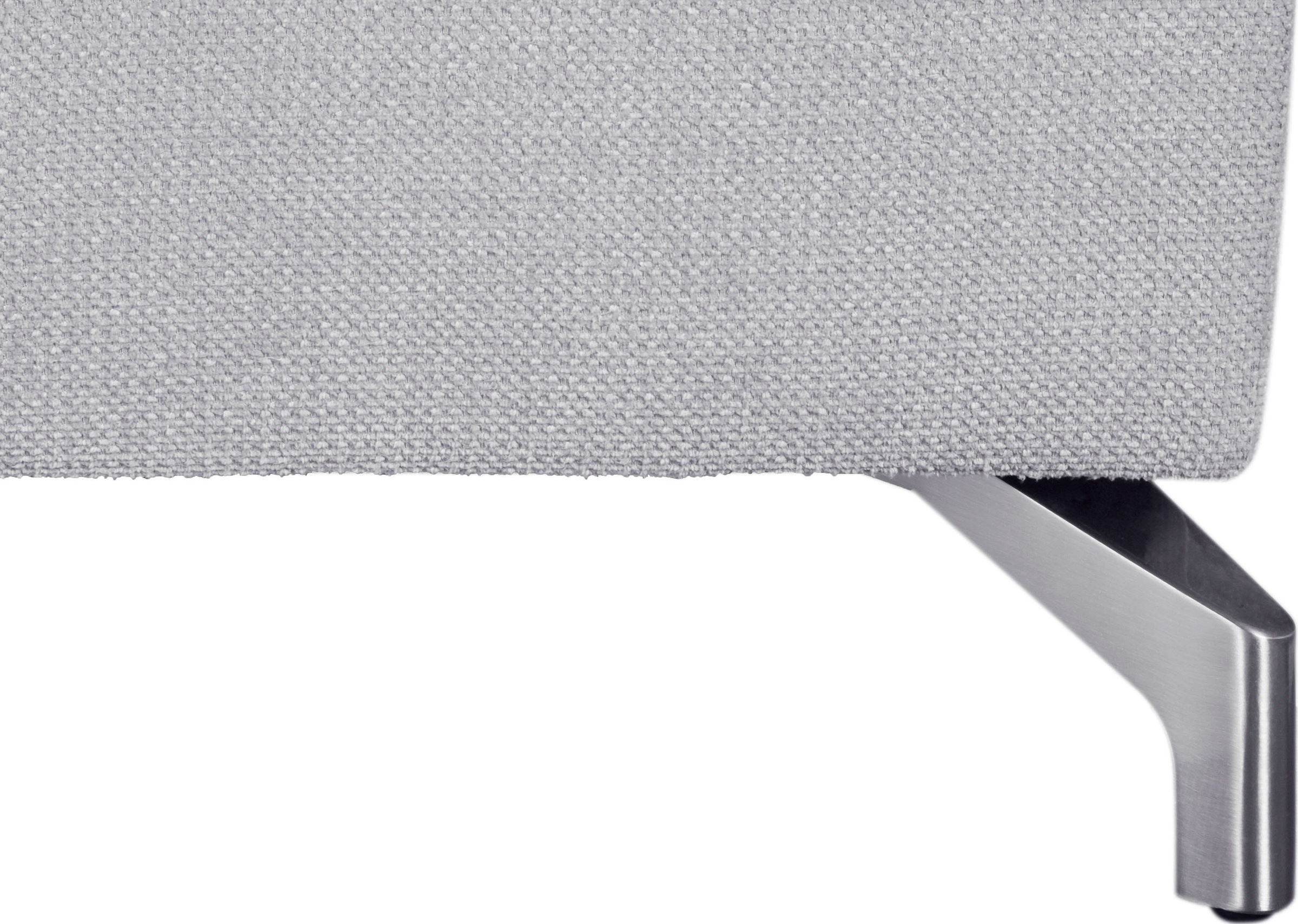 sit&more Wohnlandschaft »Percy U-Form«, 12 cm Fußhöhe, Sitztiefenverstellung, wahlweise in 2 Fußfarben