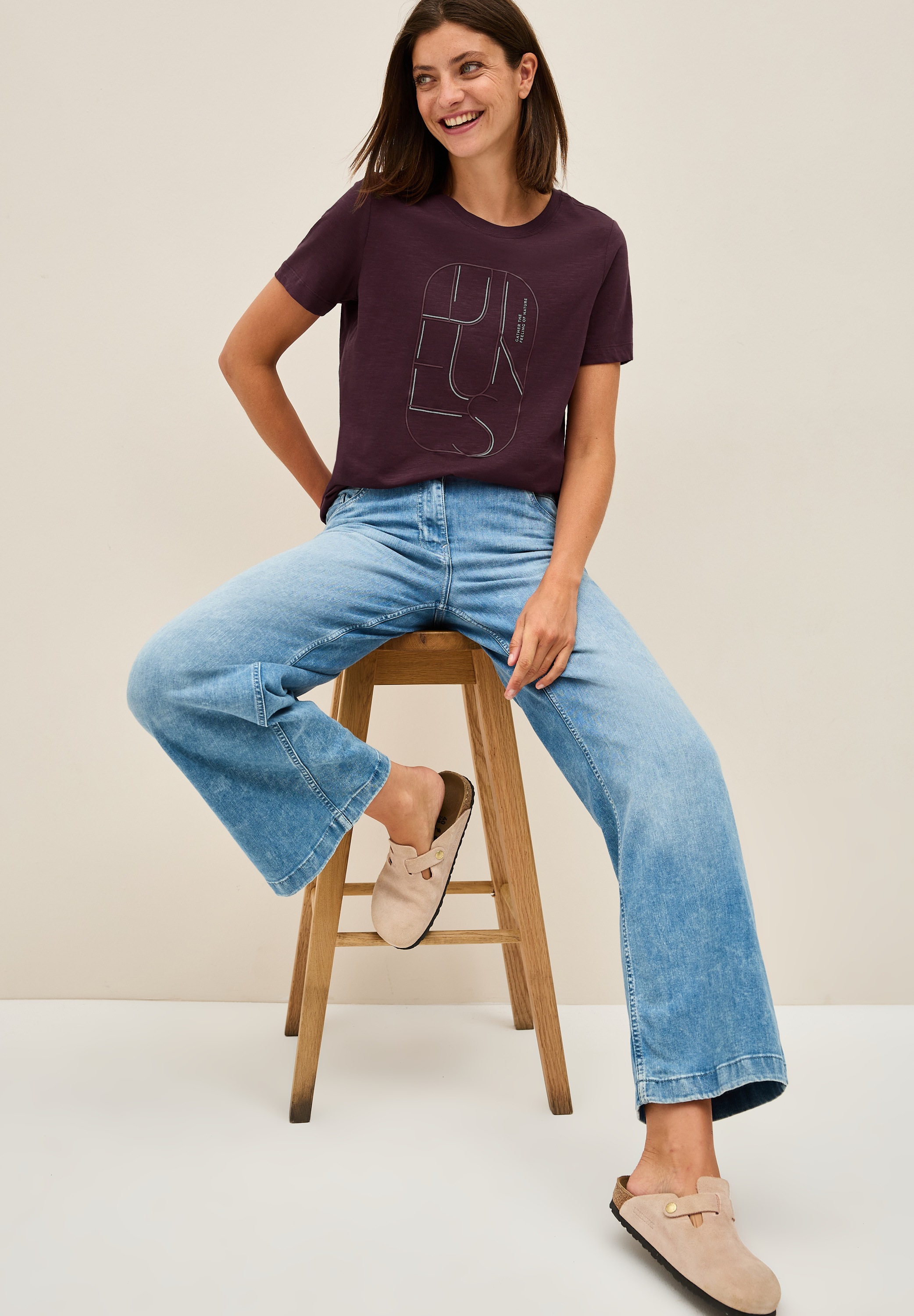 Cecil T-Shirt, mit Artwork