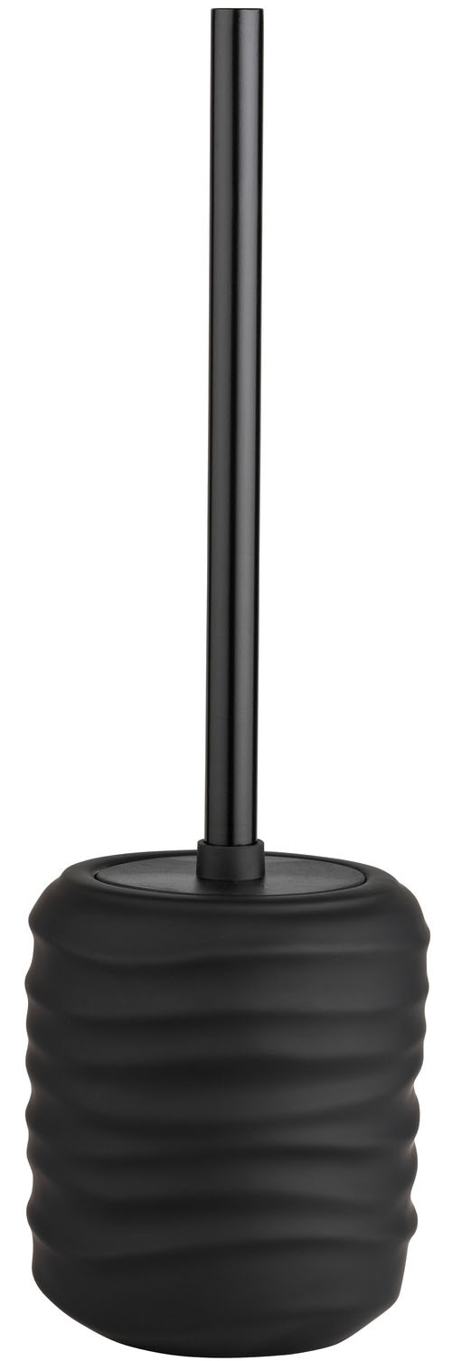 WENKO WC-Garnitur »Illana« Keramik mit Soft-Touch-Beschichtung, Toilettenbürste mit Abdeckung