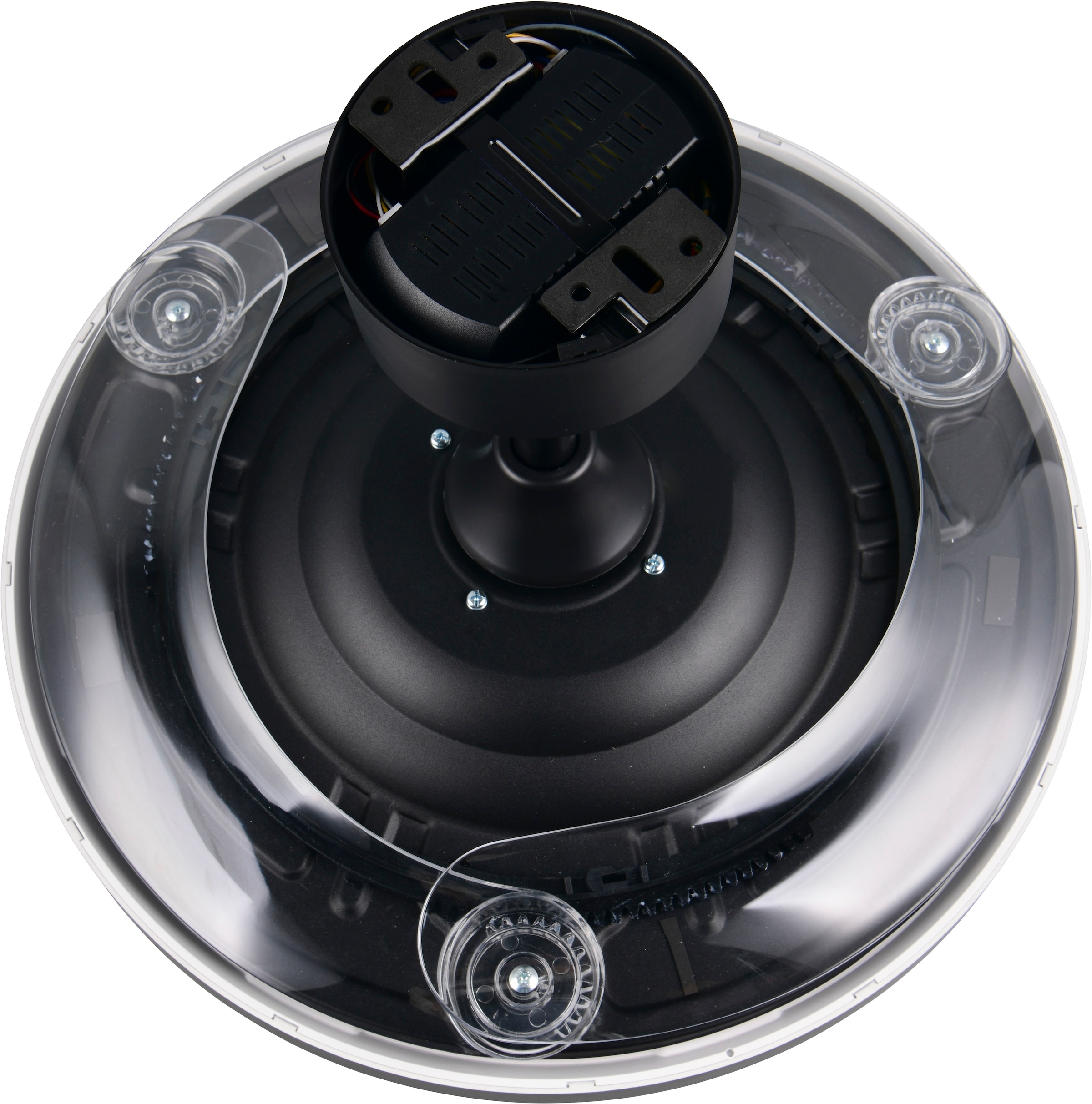 REALITY Leuchten LED Deckenleuchte »KASFJORD  mit Ventilator, Deckenventilator mit Licht inklFernbedienung« LED-Board 1 Stk. warmweiß - kaltweiß 6 Geschwindigkeiten Timer Vor- & Rücklauf LED dimmbar CCT Nachtlicht