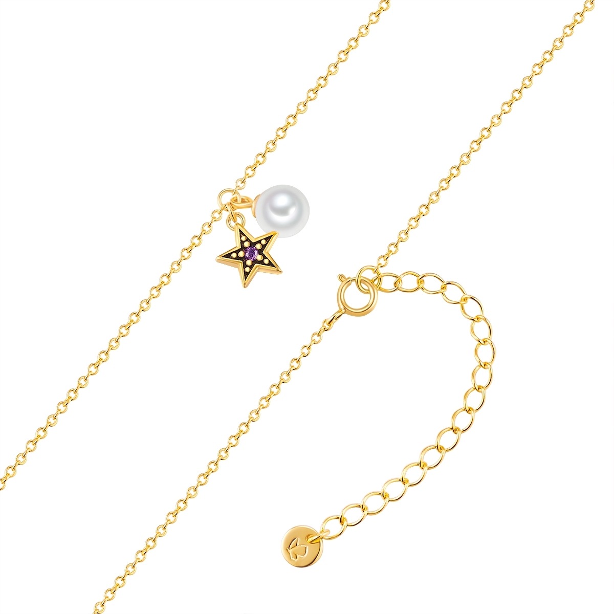 Glanzstücke München Kette mit Anhänger »GSM2201« aus Sterling Silber