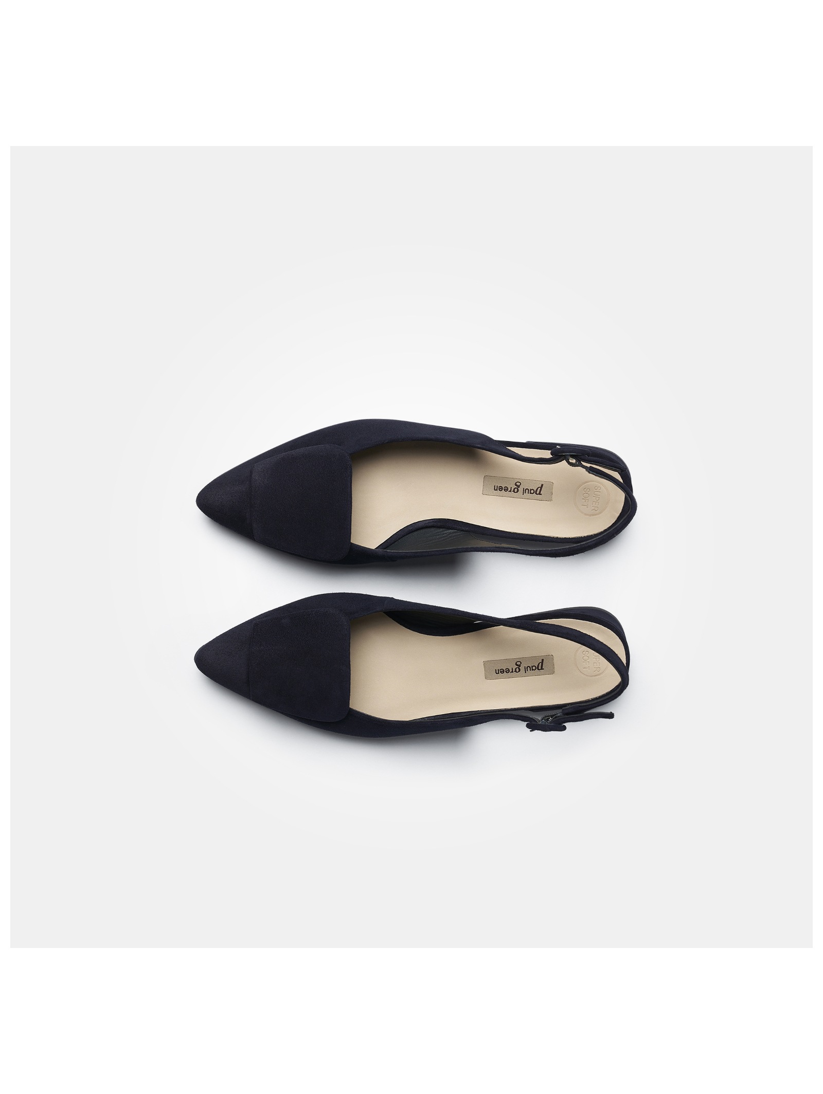 Paul Green Riemchensandale »Paul Green Ballerinas Veloursleder«