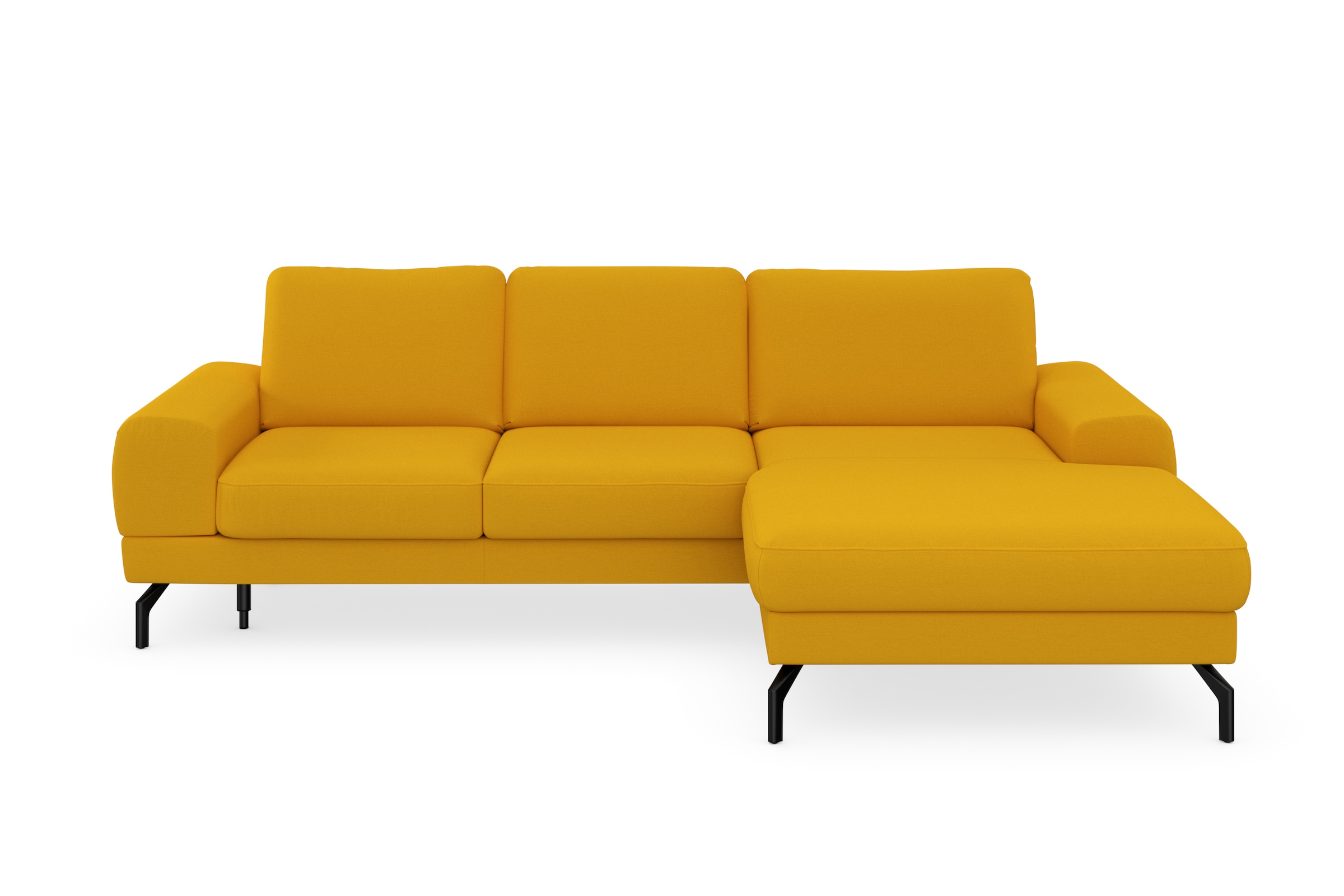 sit&more Ecksofa »Cinturo L-Form«, inklusive Sitztiefenverstellung und Federkern, Sitzhöhe 48 cm