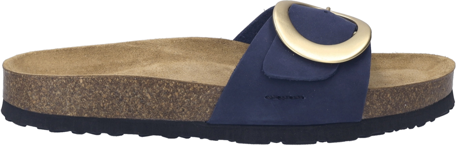 Josef Seibel Pantolette »Hermine 14«  Schlupfschuh, Flats, Hausschuh mit vorgeformtem Fußbett, in Weite G