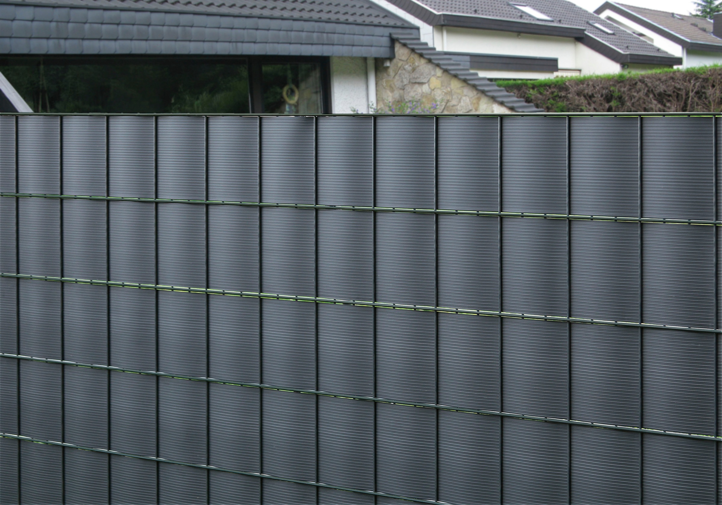 GARDEN 'N' MORE Sichtschutzstreifen »Fertigstreifen«, 5 Sichtschutzstreifen, 2,01 m lang, 19 cm hoch