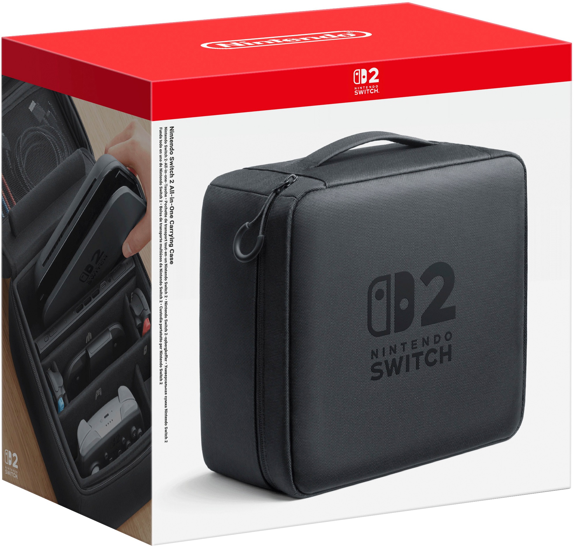 NINTENDO SWITCH 2 Konsolen-Tasche »-All-in-one-Tasche« Nintendo Switch schwarz