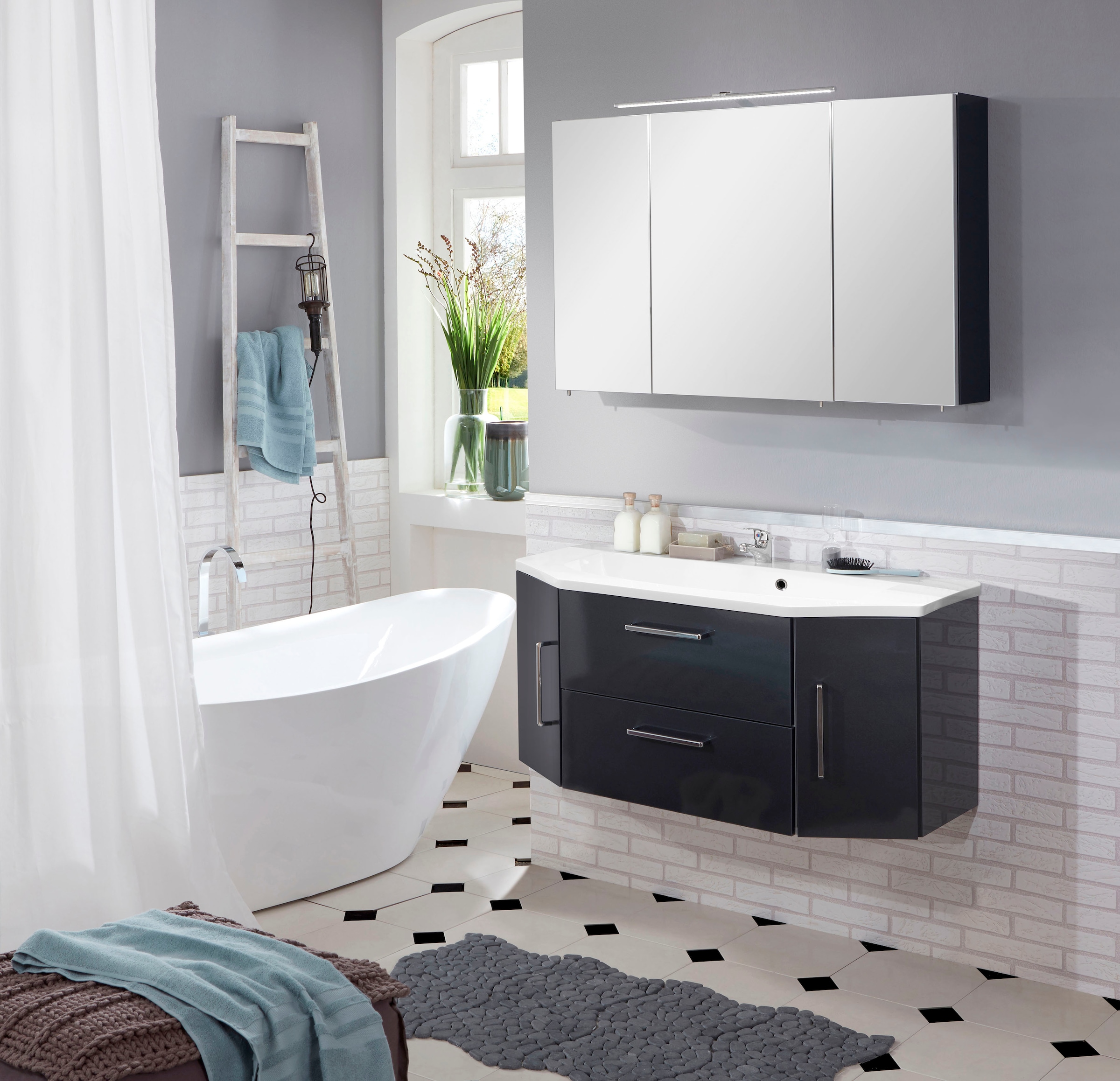 OPTIFIT Badmöbel-Set »Ava« Set, 2 Stk. tlg. günstig online kaufen