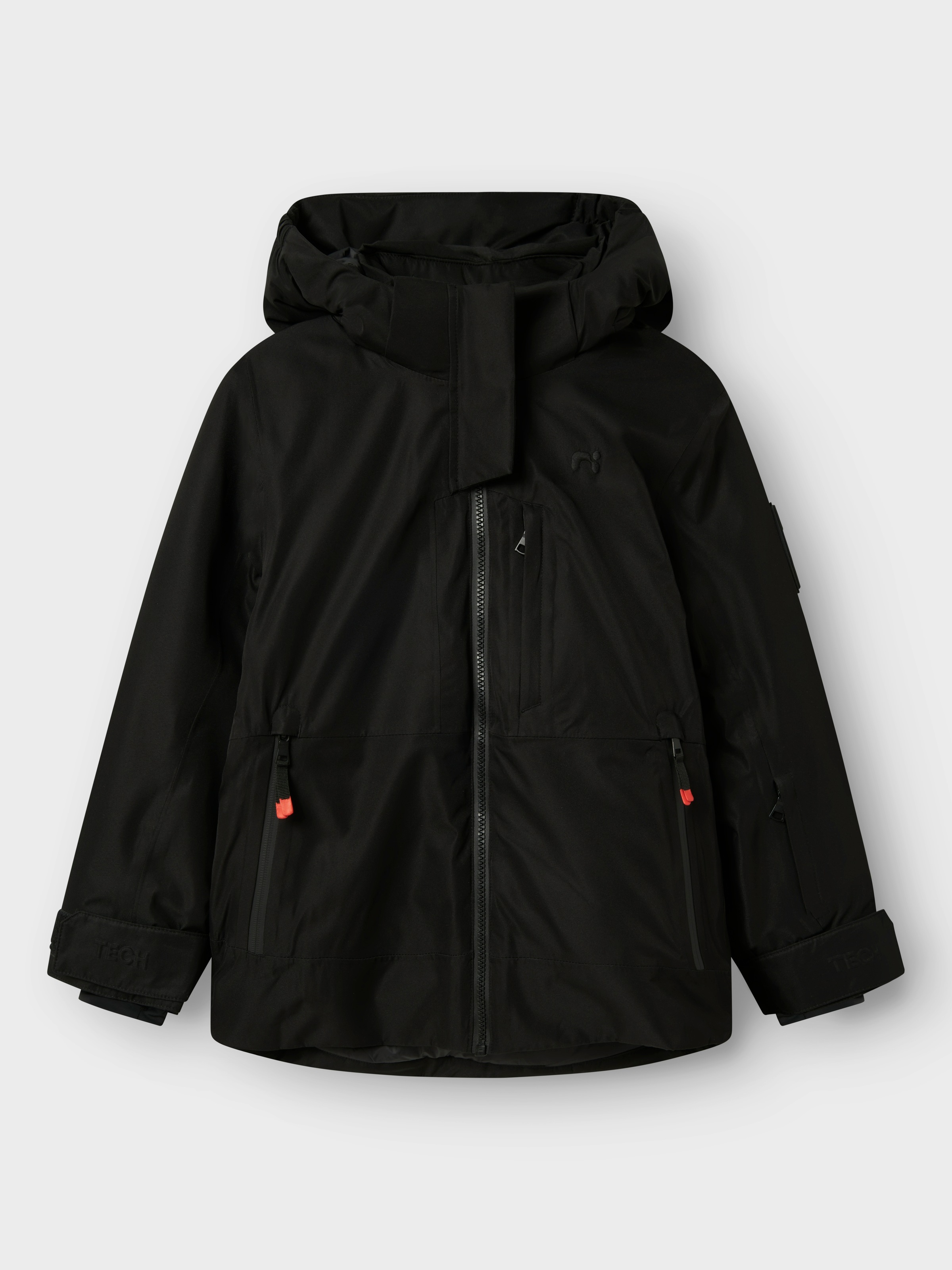Name It Skijacke »NKNSLOPE10 Jacket Ski Edition Fo Noos« Mit Kapuze Skipasstasche, Recco-Reflektor, Winddicht, Wasserdicht