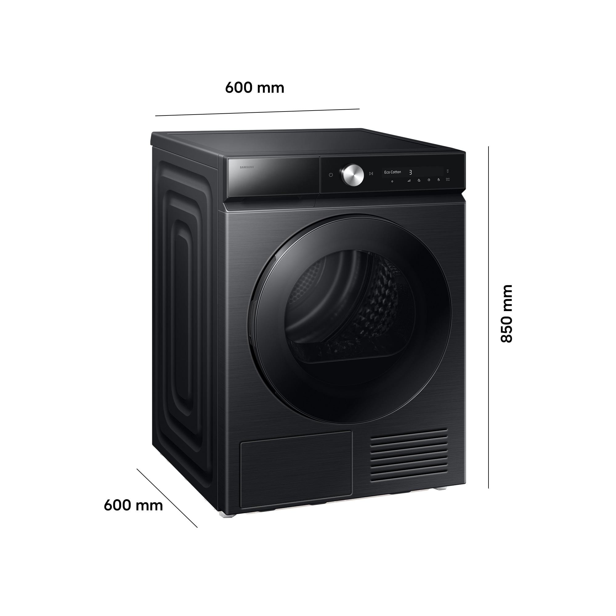 Samsung Wärmepumpentrockner »DV90DB8845GBU2« DV8400D QuickDriveᵀᴹ Option ‑ Spart bis zu 35 % Zeit