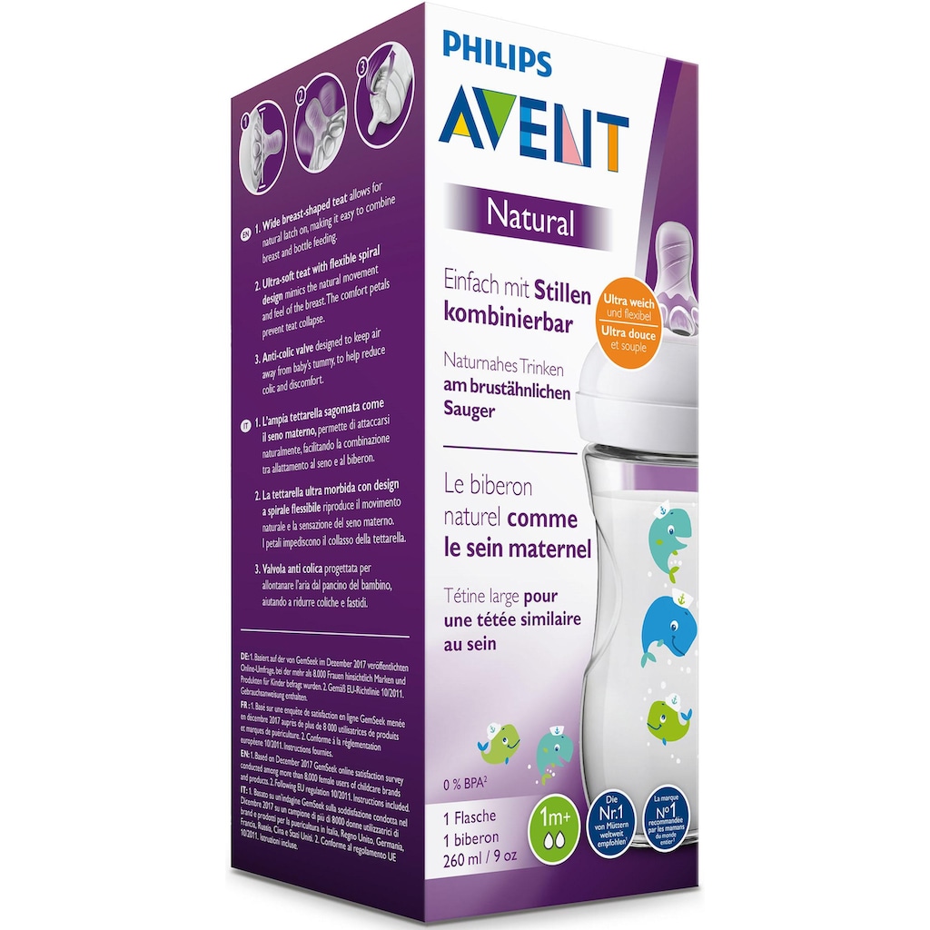 Philips AVENT Babyflasche »Natural Flasche SCF070/23«