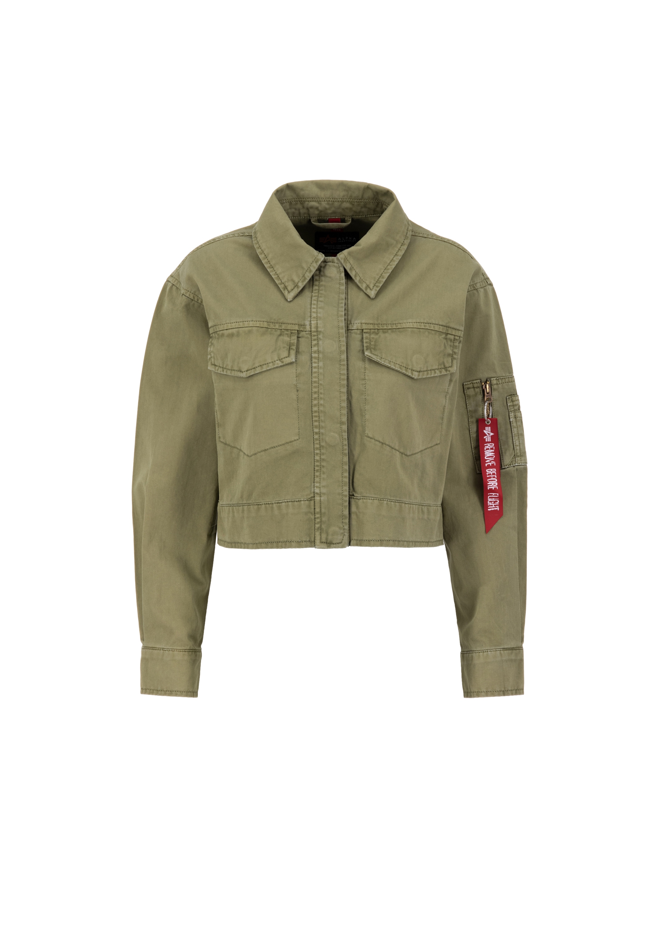 Alpha Industries Bomberjacke »ALPHA INDUSTRIES Women - Bomber Jackets Deck Jacket Cropped Wmn«