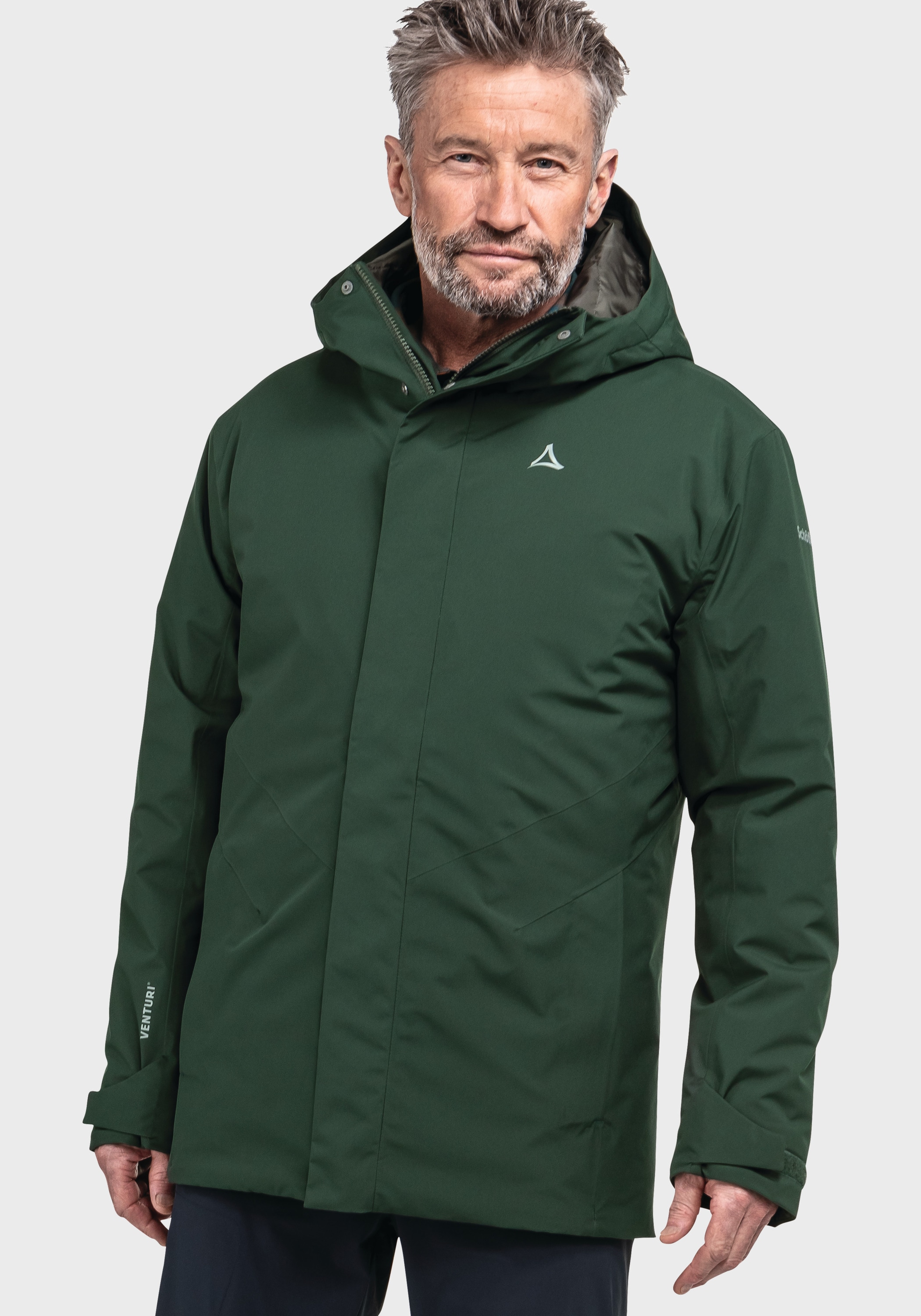 Schöffel Langjacke »Hiking Parka Style Froda MNS«, mit Kapuze