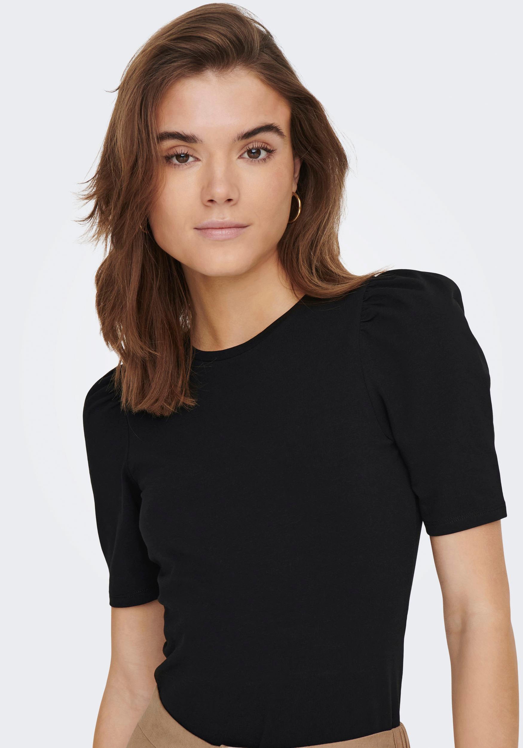 ONLY Kurzarmshirt »ONLLIVE LOVE 2/4 PUFFTOP JRS NOOS«