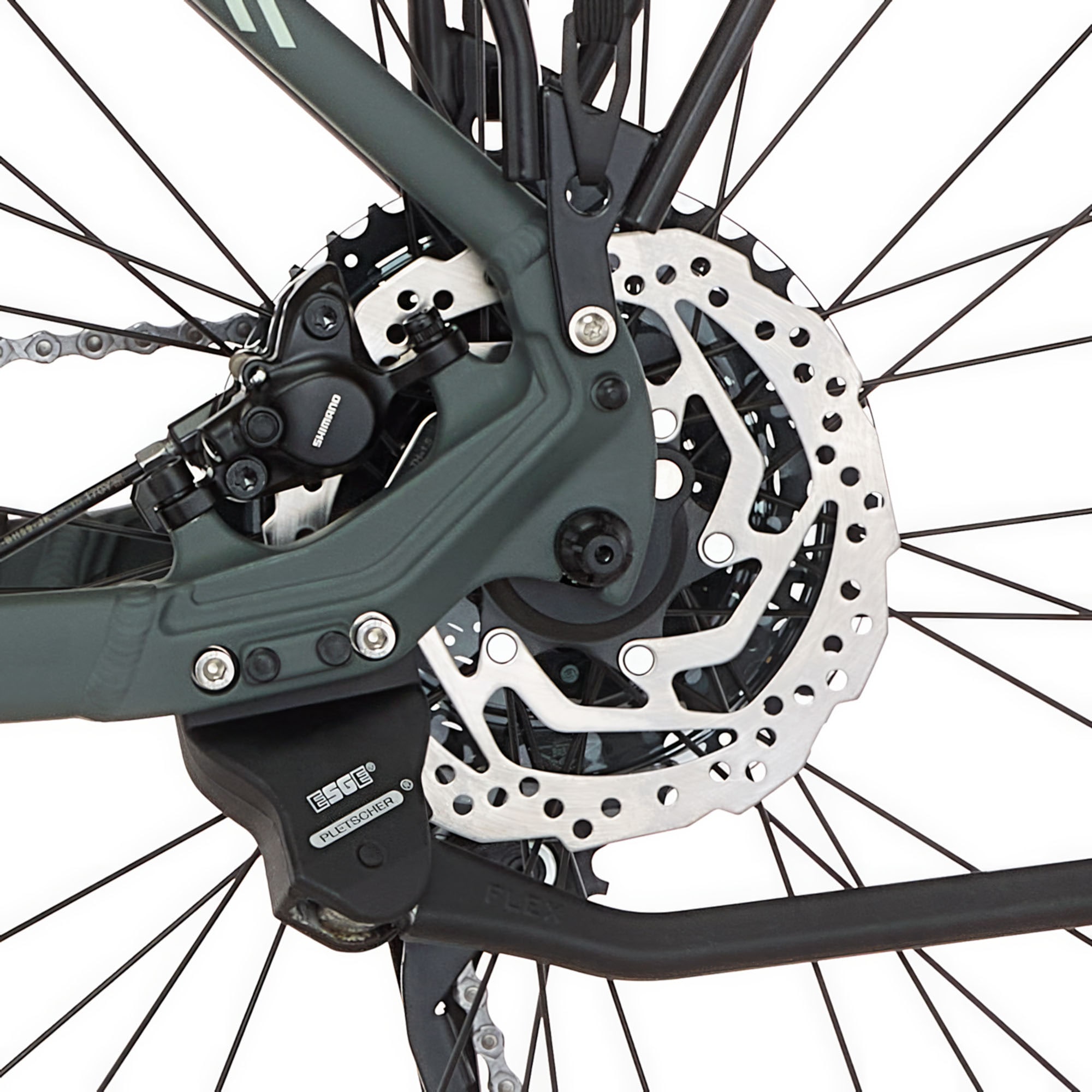 FISCHER Fahrrad E-Bike, 10 Gang, Shimano, Schaltwerk Deore