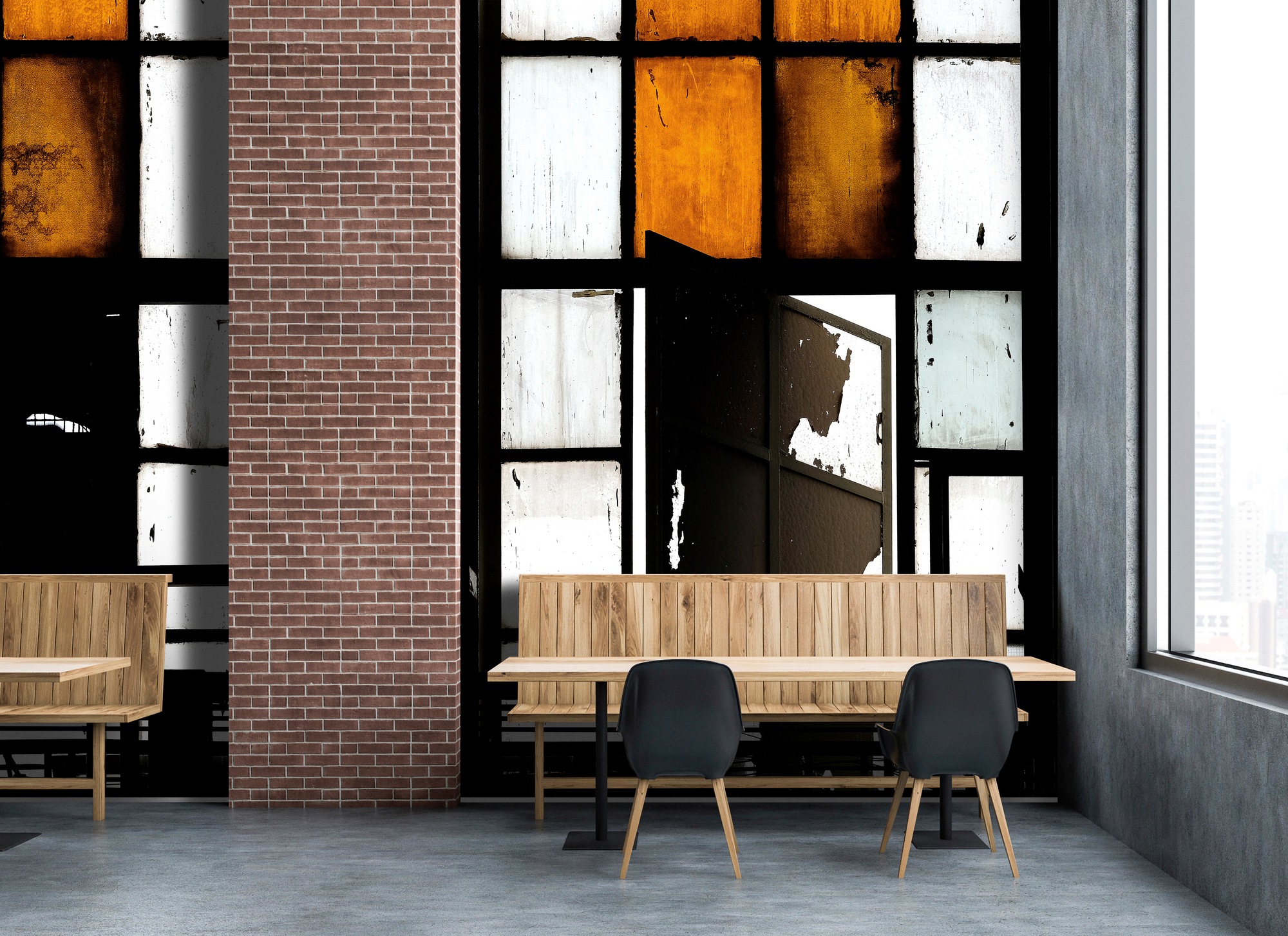 living walls Fototapete »Walls by Patel Bronx 2« glatt Vlies, Wand, Schräge günstig online kaufen
