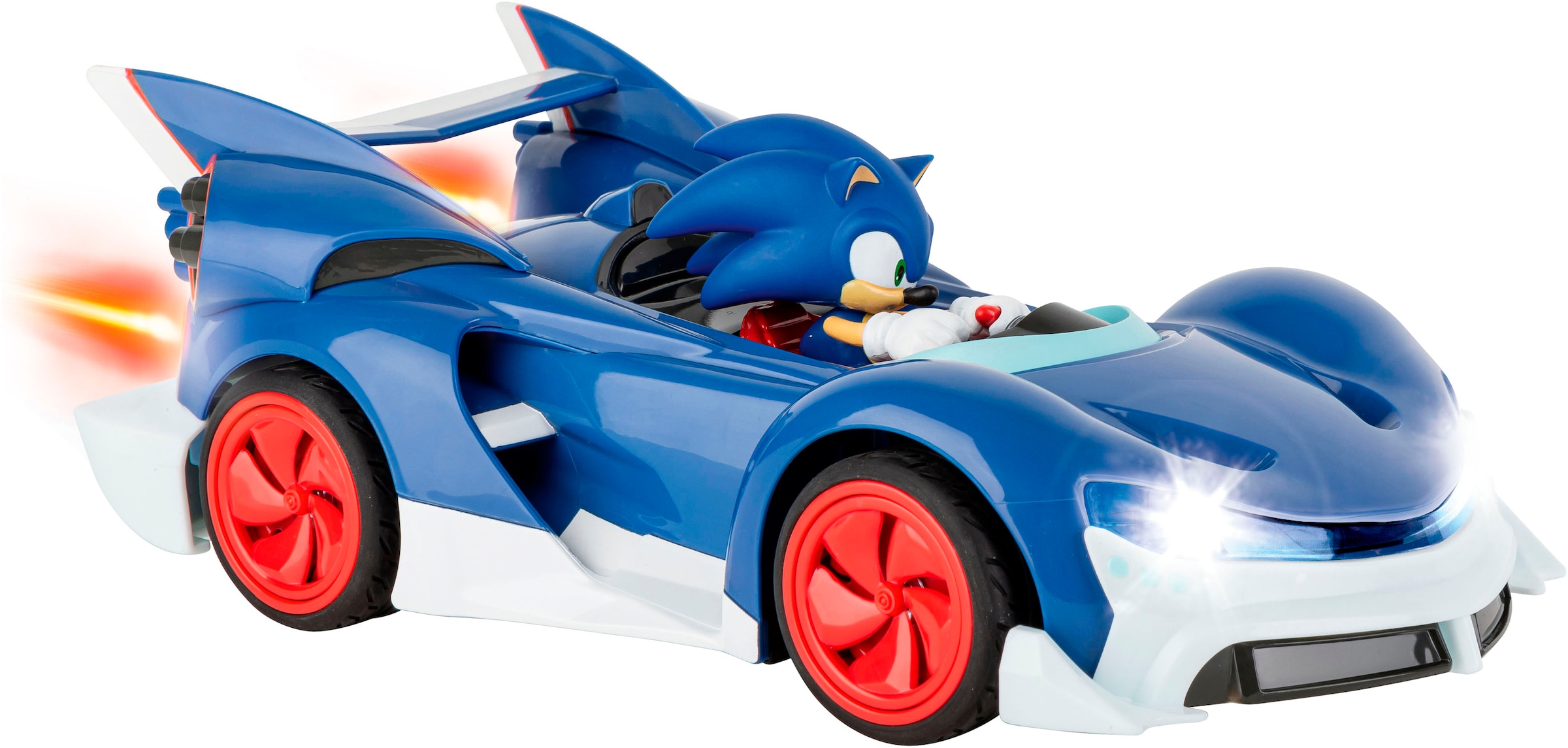 Carrera® RC-Auto »Carrera® RC, Team Sonic Racing™ - Sonic, 2,4 GHz«, mit LED-Licht