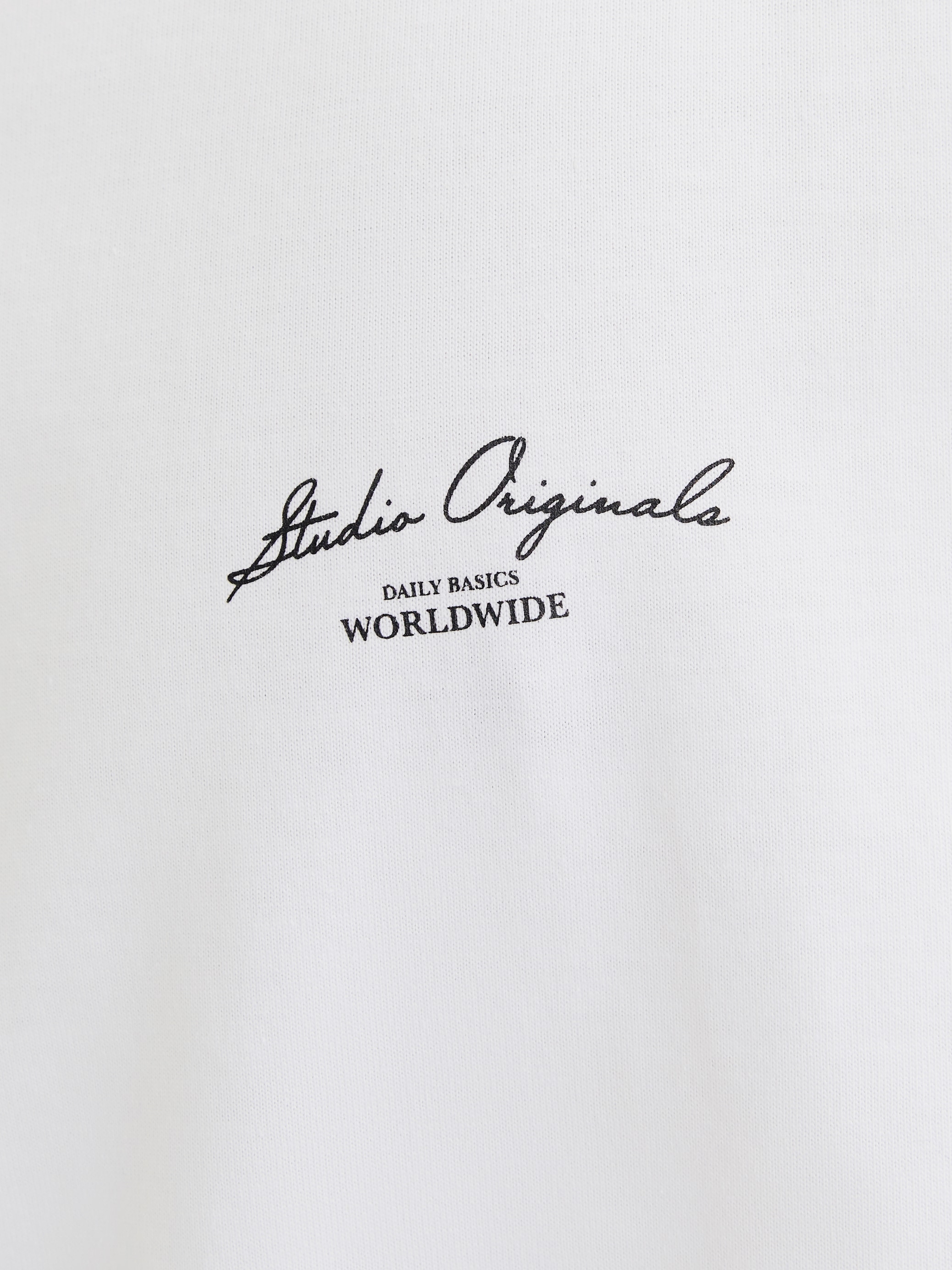 Jack & Jones T-Shirt »JORISLINGTON BACK TEE SS CREW NECK SN«