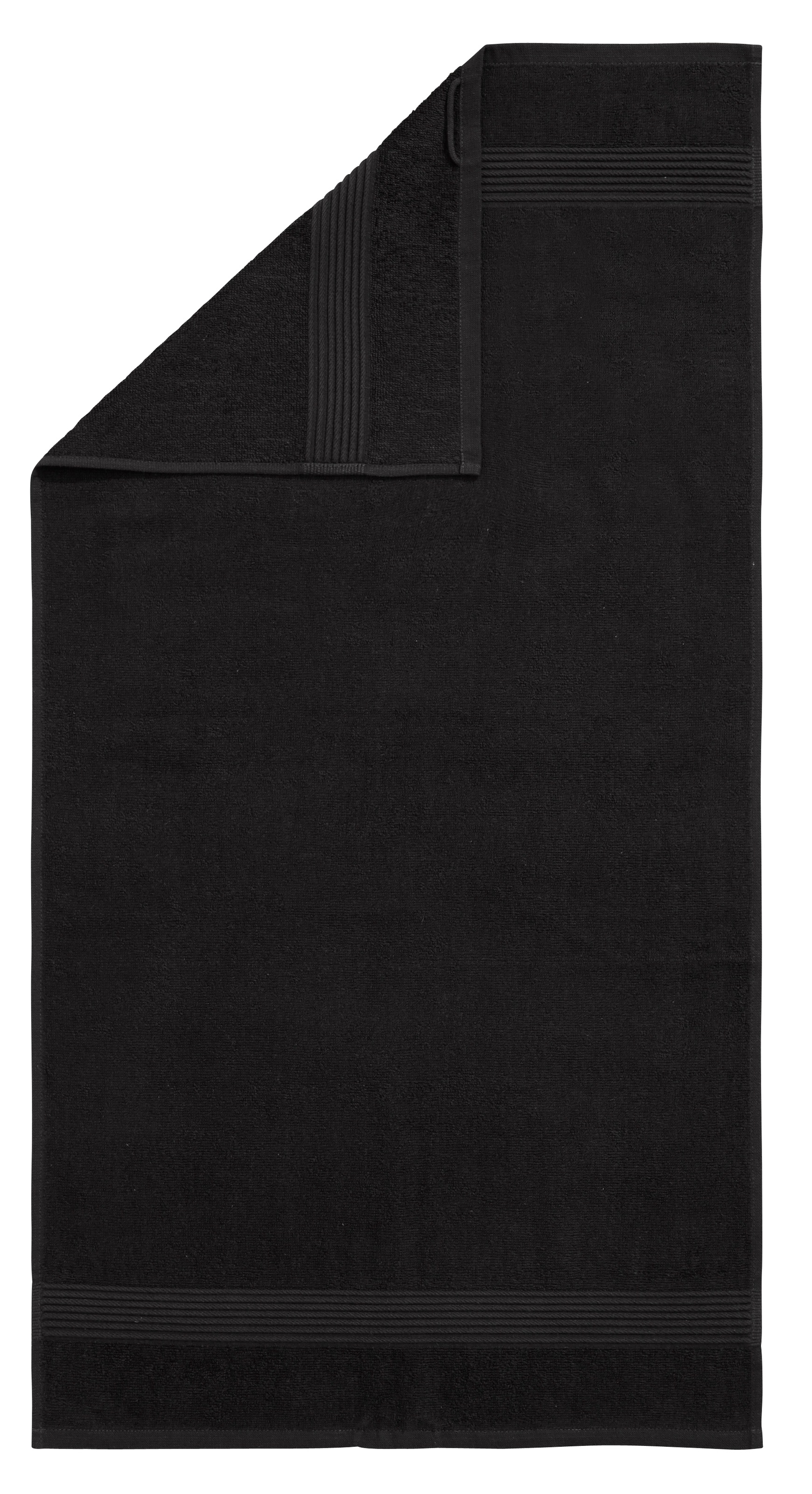 my home Handtuch Set »Anna, 2 Duschtücher 70x140, 4 Handtücher 50x100«, Set, 6 tlg., Walkfrottee, Handtuch-Set, gestreifte Bordüre, 100% Baumwolle, zweifarbig