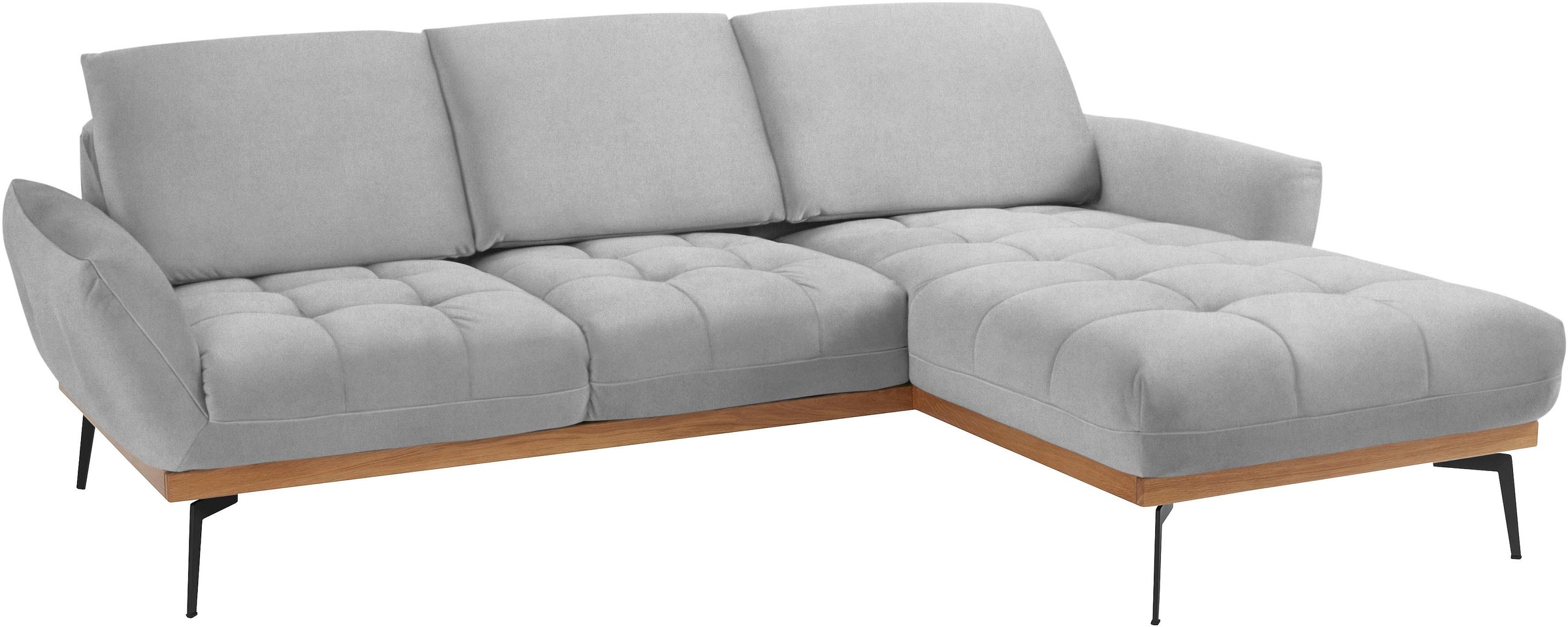 exxpo - sofa fashion Ecksofa »Palic, inkl. Rückenverstellung, bequem, elega günstig online kaufen