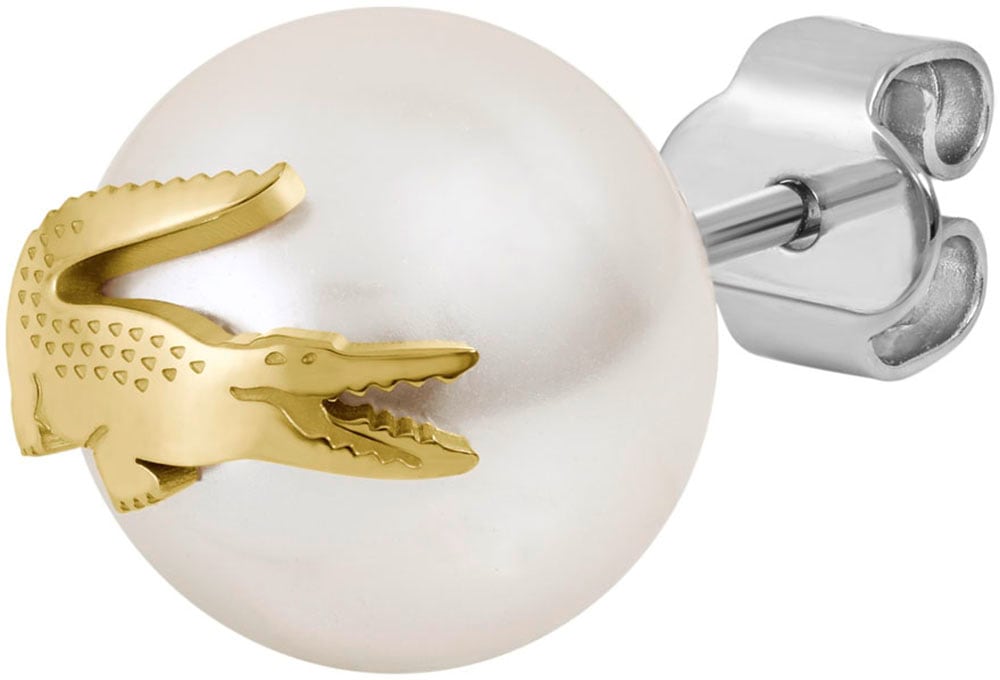 Lacoste Paar Ohrstecker »MATCHPOINT, 2040432«, mit Perle (imitiert)