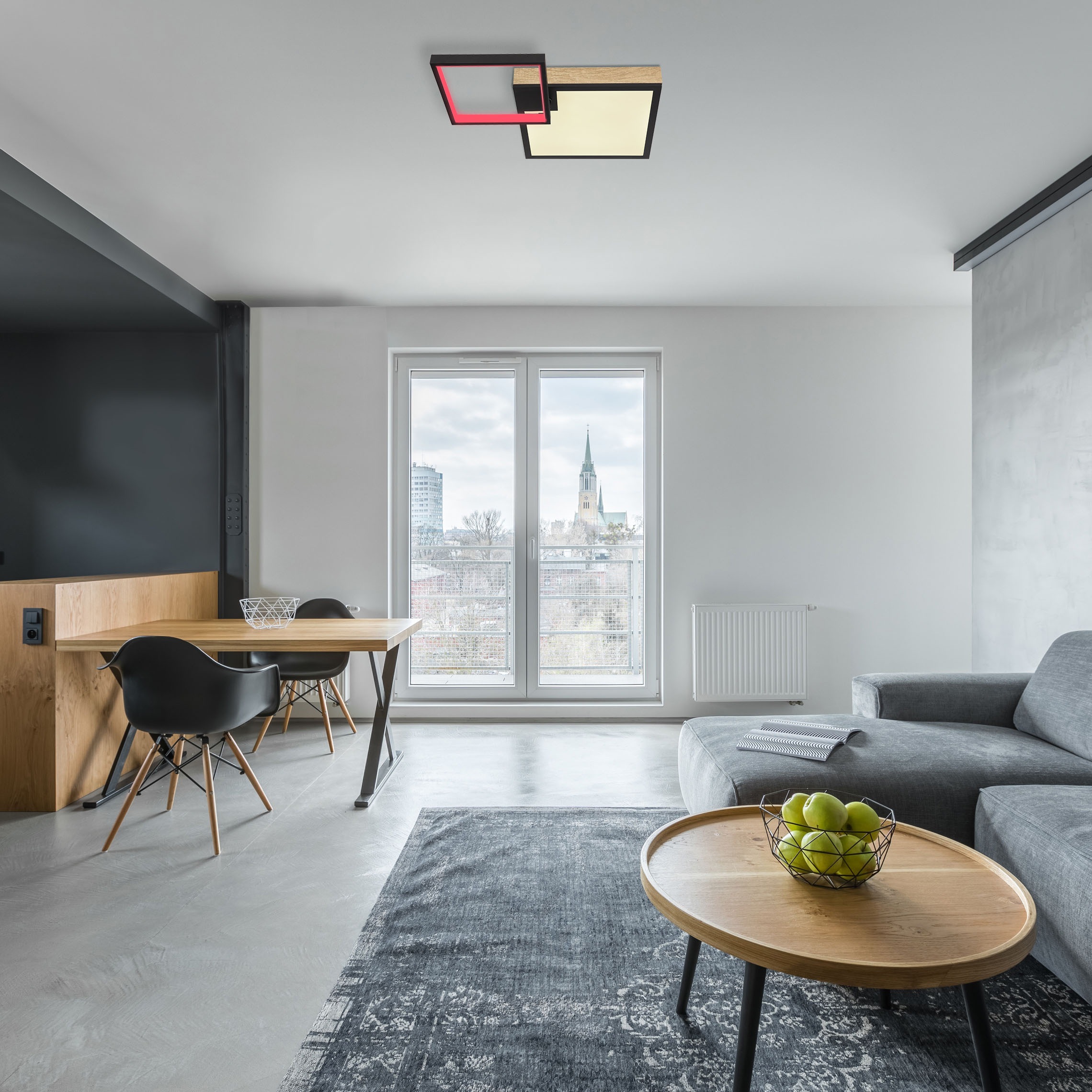 GLOBO LIGHTING Deckenleuchte »JACKY« LED-Modul 1 Stk. Deckenlampe Wohnzimme günstig online kaufen