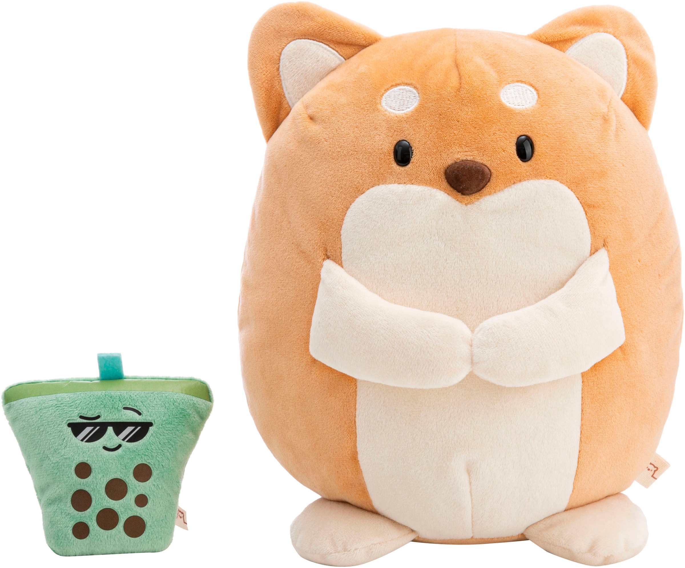 Nici Kuscheltier »mymochi, Hund Hiro 27 cm mit Bubble Tea«