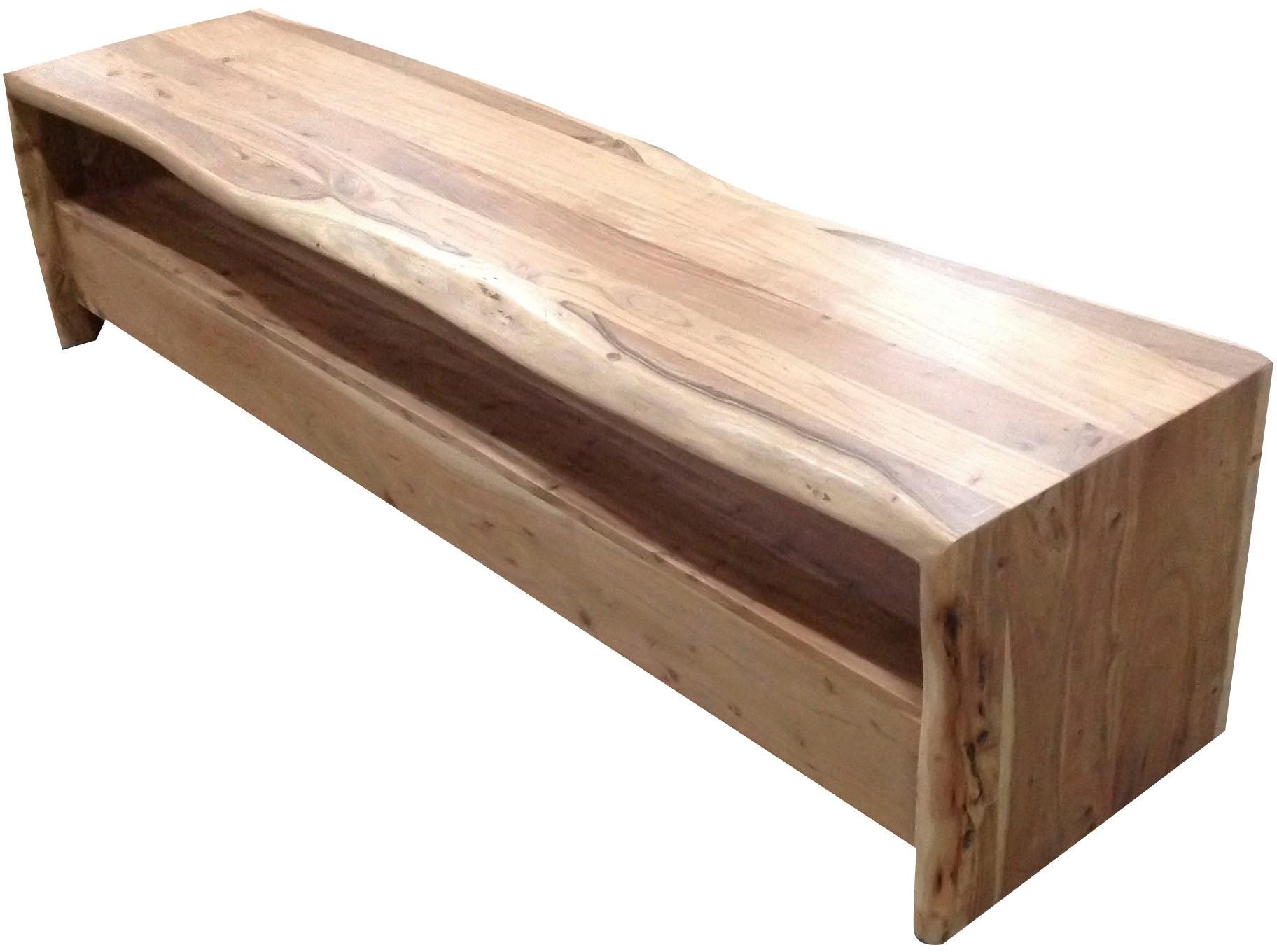 SIT Lowboard »Albero«, massive Akazie mit Baumkante, Breite 190 cm