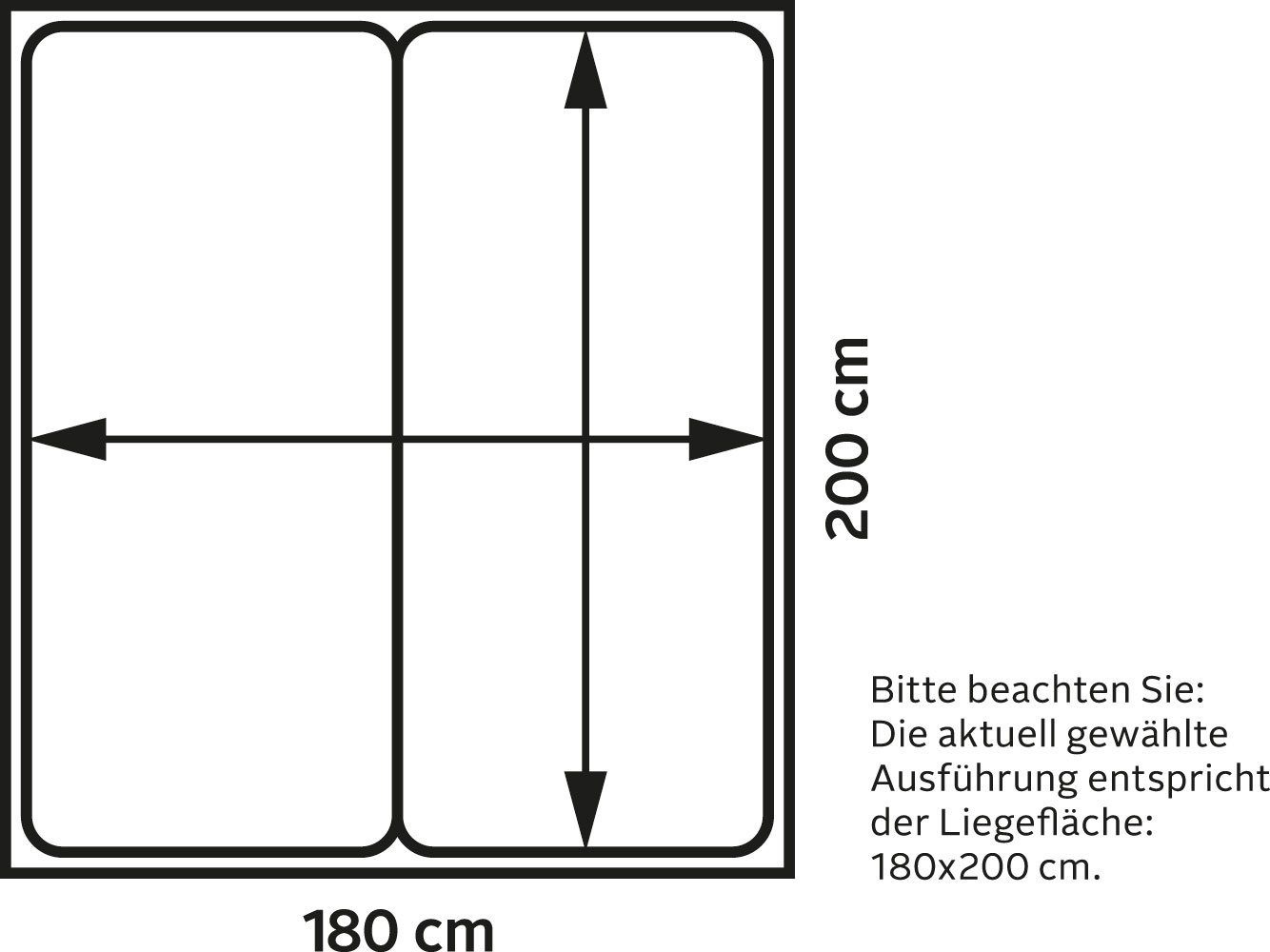 8. Bild von Schlaraffia Boxspringbett »Fidelio«, inkl. GELTEX® Next Topper, Fuß in Schwebeoptik