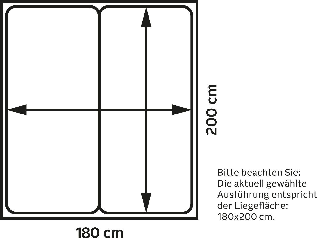 Schlaraffia Boxspringbett »Fidelio«, inkl. GELTEX® Next Topper, Fuß in Schwebeoptik