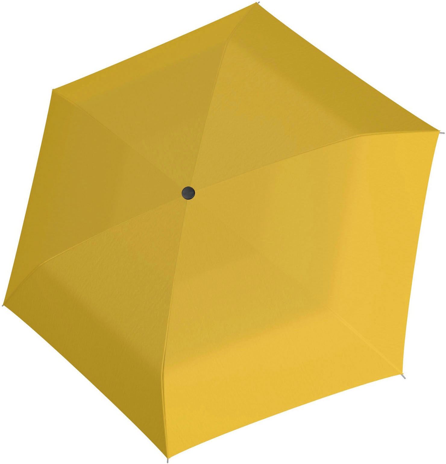 doppler® Taschenregenschirm »Carbonsteel Slim uni, bei yellow« shiny online