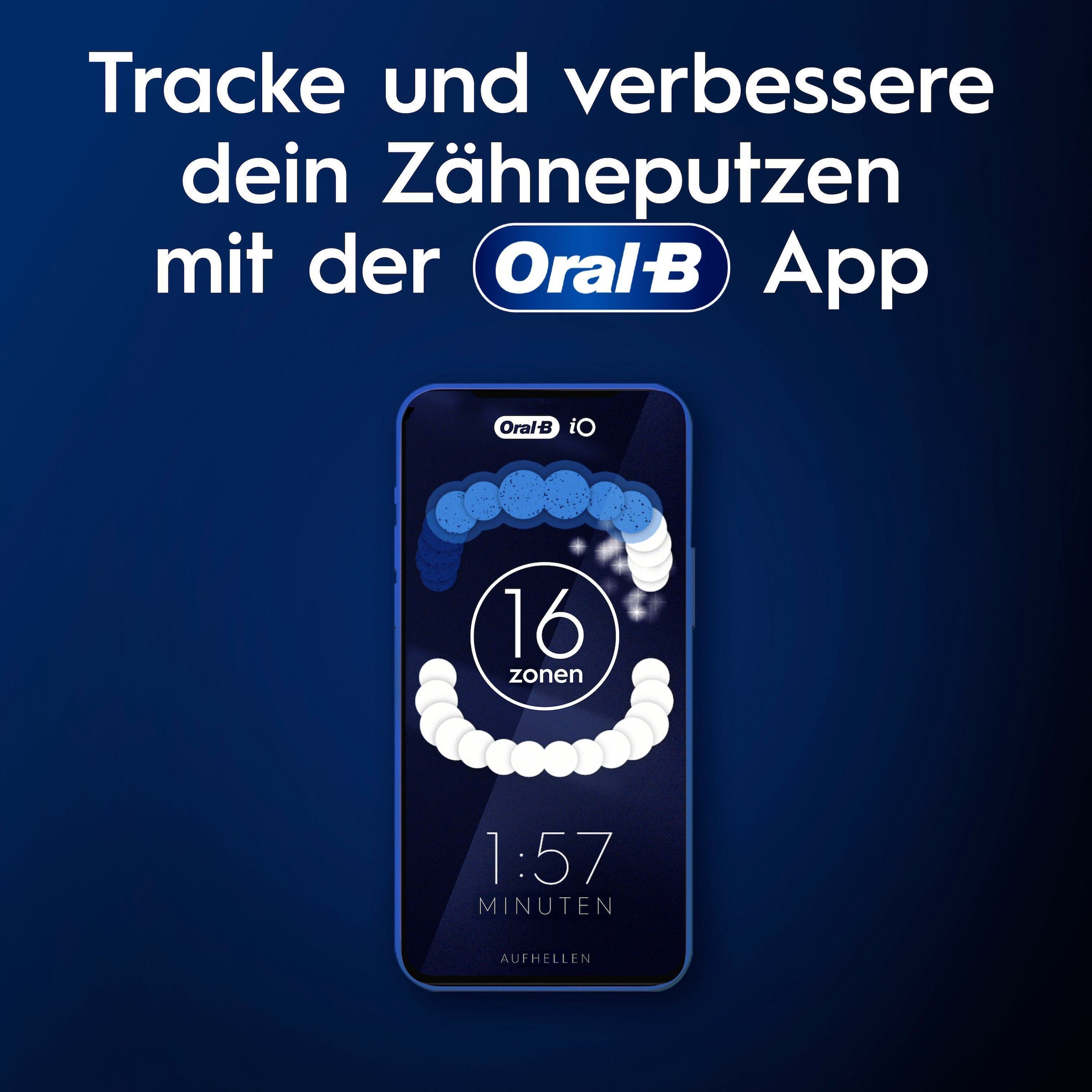 Oral-B Elektrische Zahnbürste »iO 10« 1 Stk. Aufsteckbürsten Magnet-Technologie, iOsense, 7 Putzmodi, Farbdisplay & Lade-Reiseetui