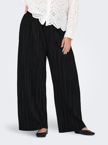 Only Carmakoma Schlupfhose »Carravenna Plisse Pant Jrs Noos« Sommerhose, Mit Plisseefalten