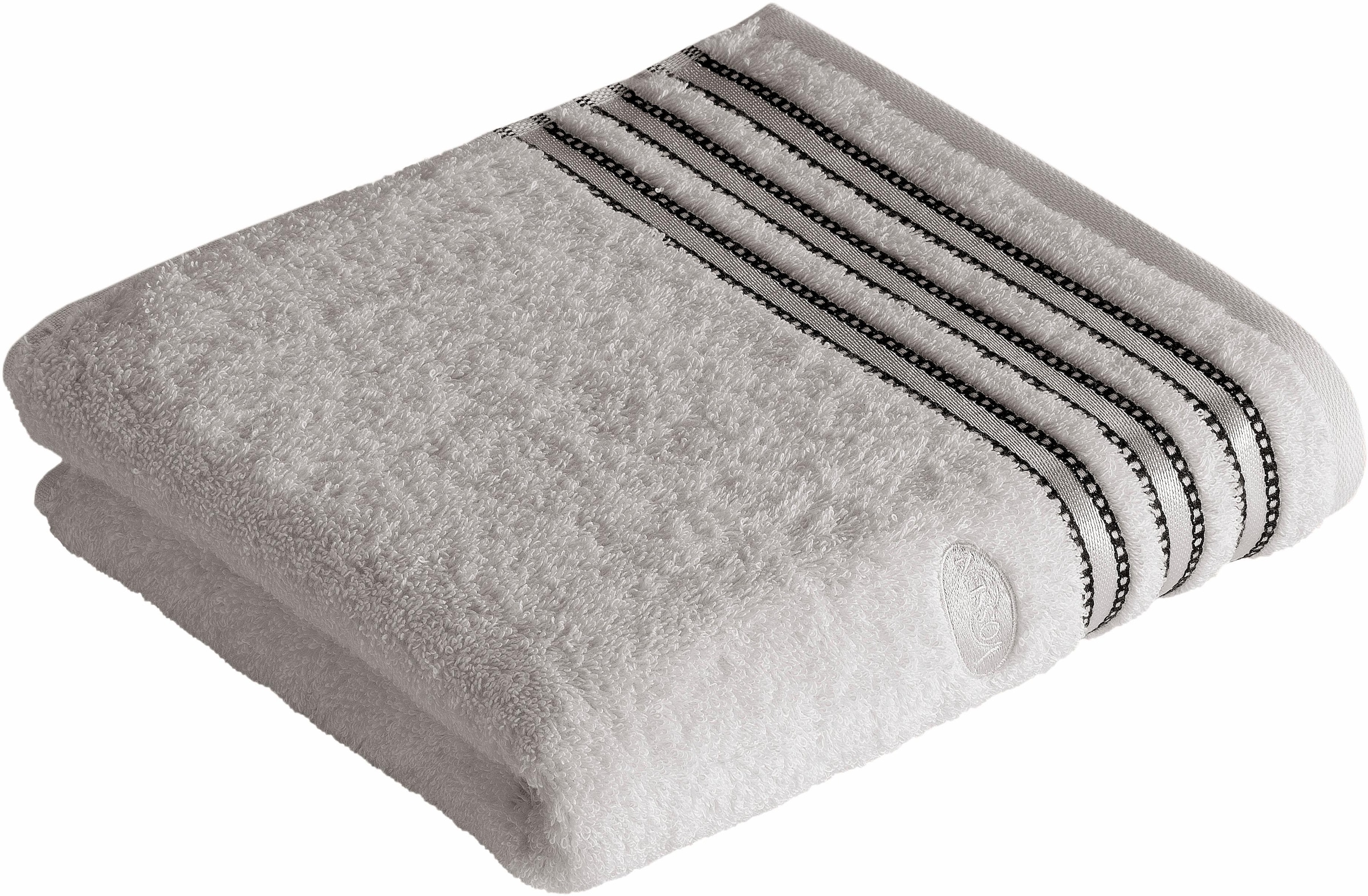 Vossen Handtücher »Cult de Luxe«, (2 St., 2er Set Handtücher 50 x 100 cm), günstig online kaufen