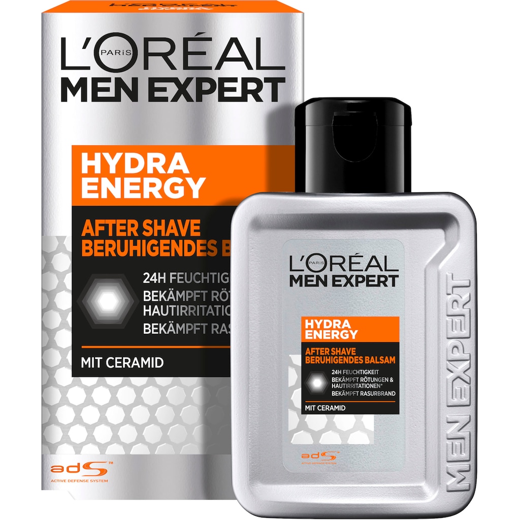 L'ORÉAL PARIS MEN EXPERT After-Shave Balsam »Hydra Energy«, 24H Feuchtigkeit spendend, nicht fettend