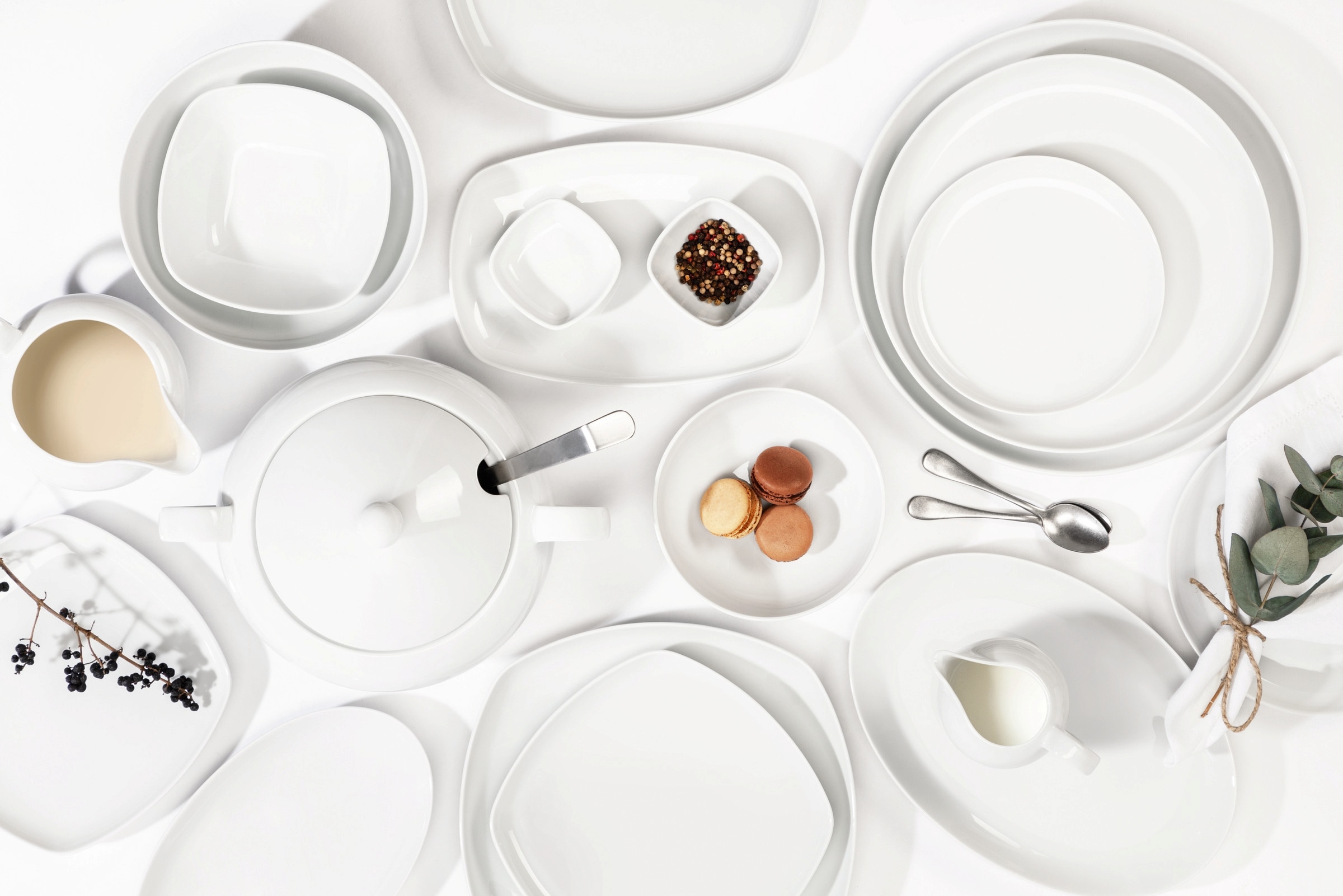 Seltmann Weiden Tafelservice »Teller Set, Geschirr-Set Lido«, (Set, 12 tlg., 6x Speiseteller rund 26 cm
6x Suppenteller rund 21 cm), Geschirr, Teller-Set, Teller 12 Teile, für 6 Personen, Made in Germany