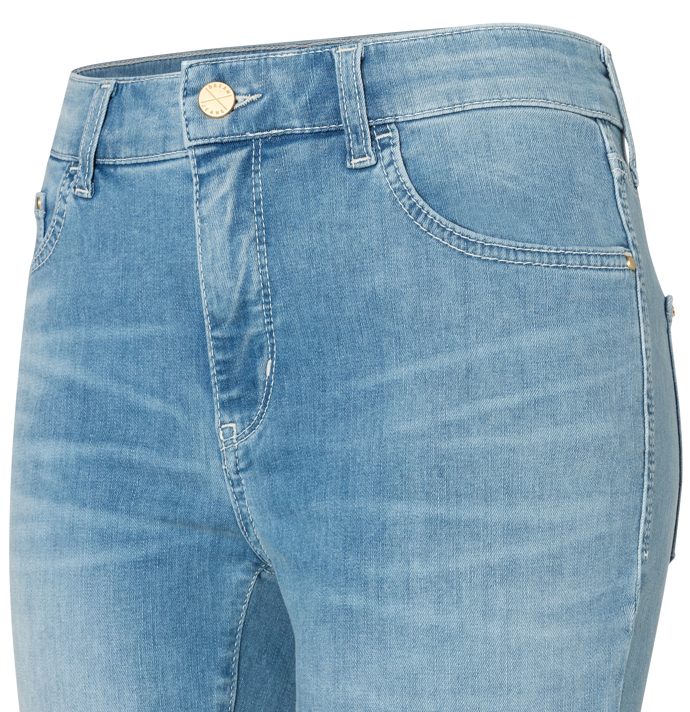 MAC 3/4-Jeans »Dream Kick« Saum modisch verkürzt und leicht ausgestellt