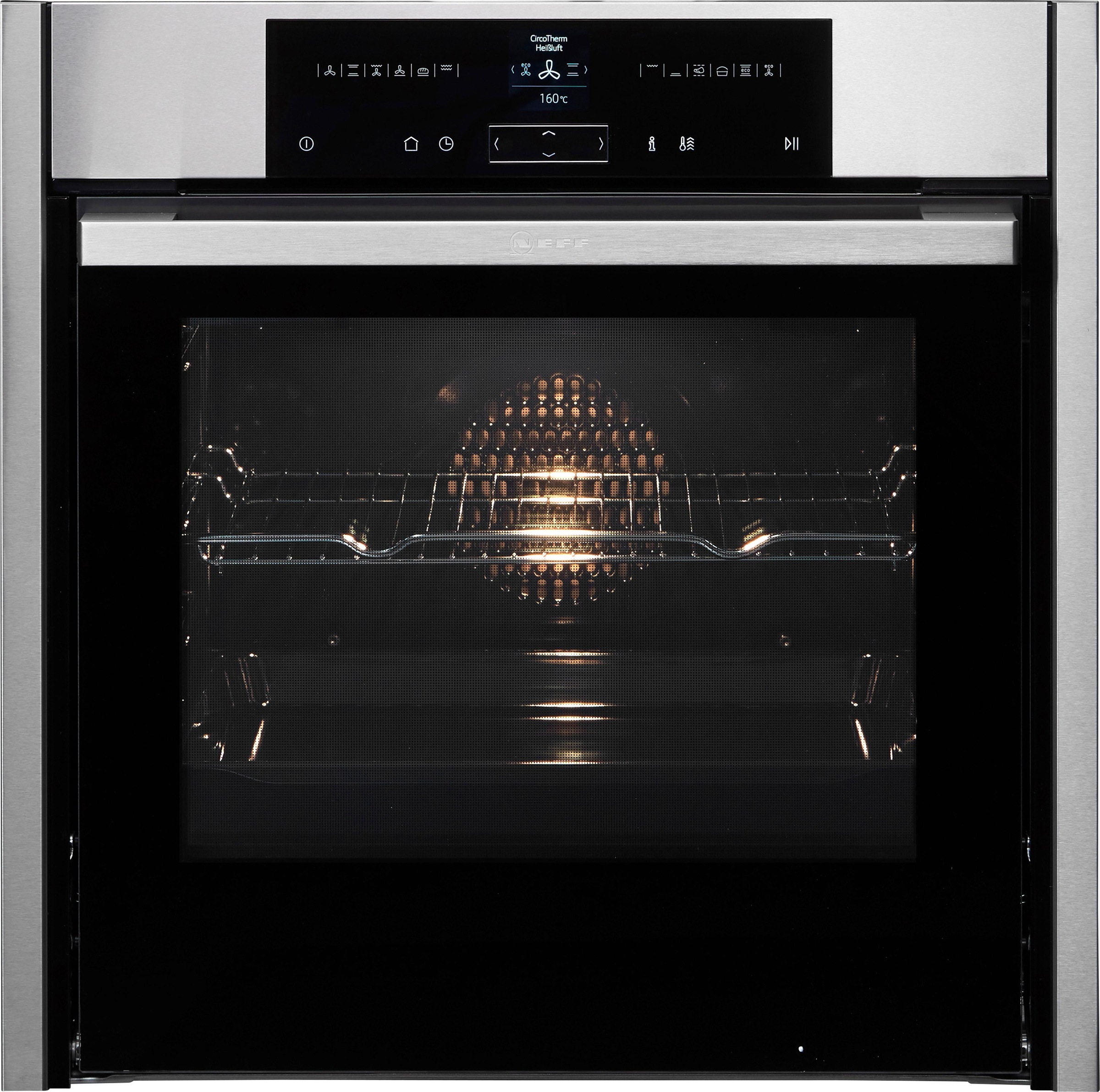 Backofen-Set Teleskopauszug nachrüstbar, online mit NEFF kaufen »XB46TWIST«, B45CR20N0, EasyClean, TFT-Display Slide&Hide®,