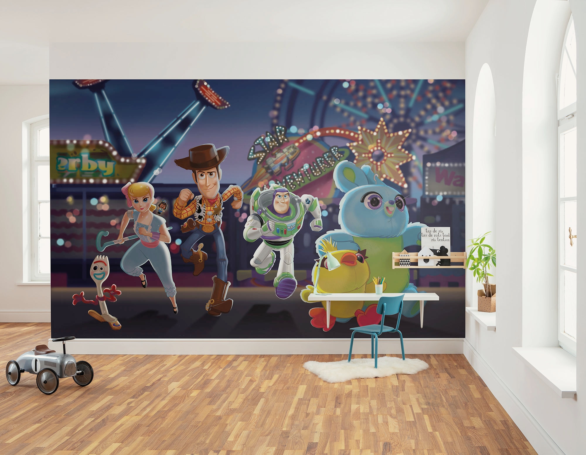 Komar Kindertapete »Disney and Pixar Toy Story Team« bedruckt glatt günstig online kaufen