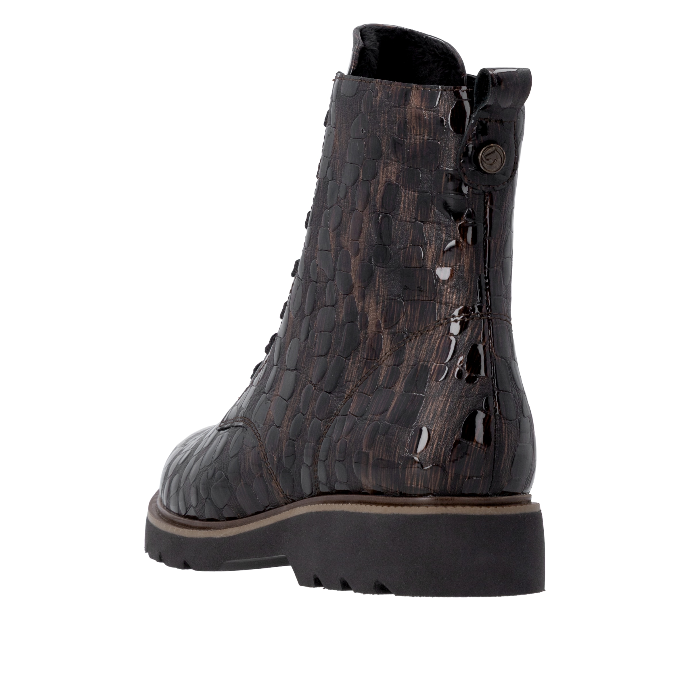 Remonte Schnürstiefelette  Schnürboots in modischer Optik, Profilsohle