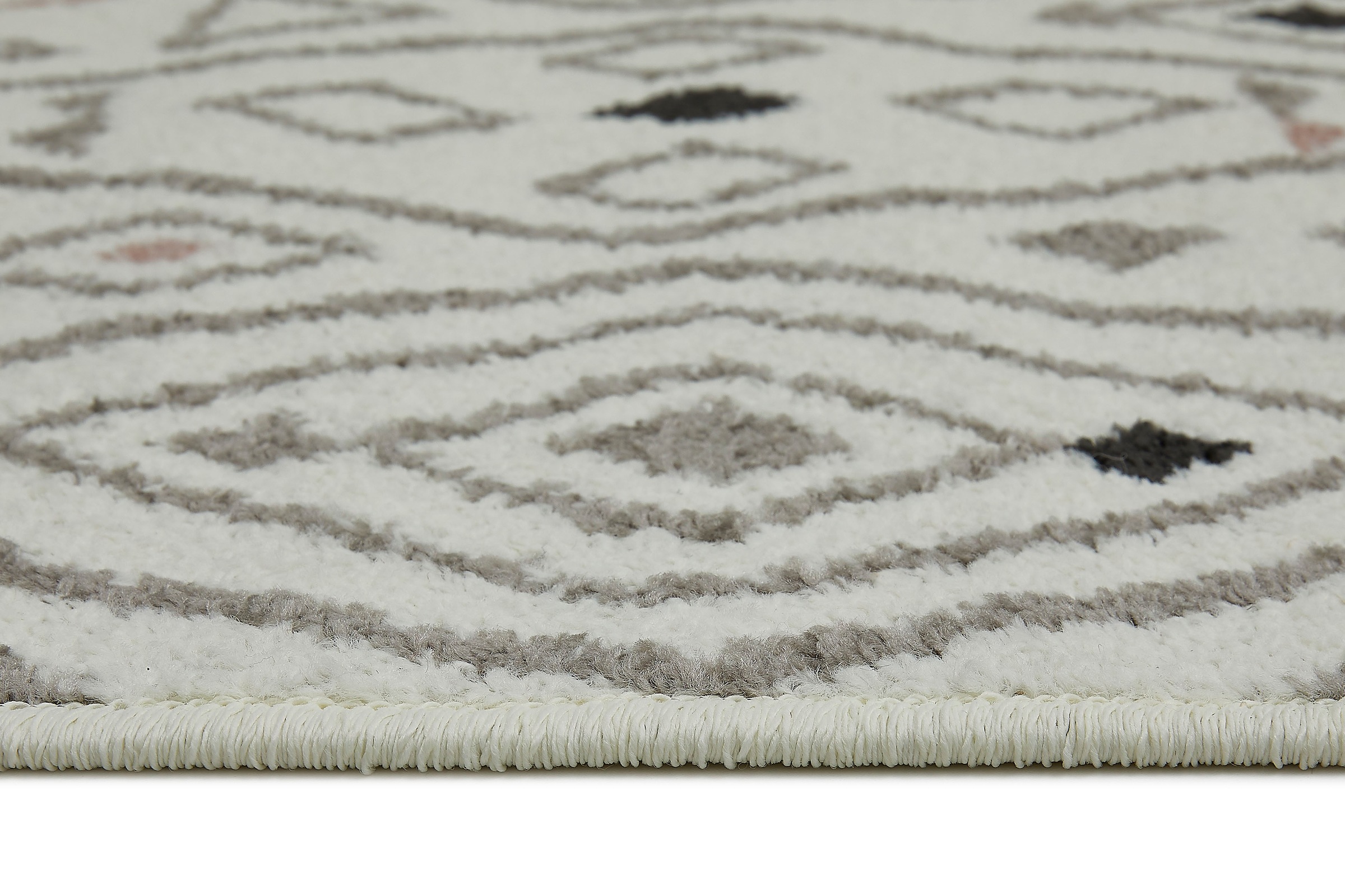 Andiamo Teppich »Bolonia 3«, rechteckig, 6 mm Höhe, Kurzflor, modernes Rauten Muster, ideal im Wohnzimmer & Schlafzimmer