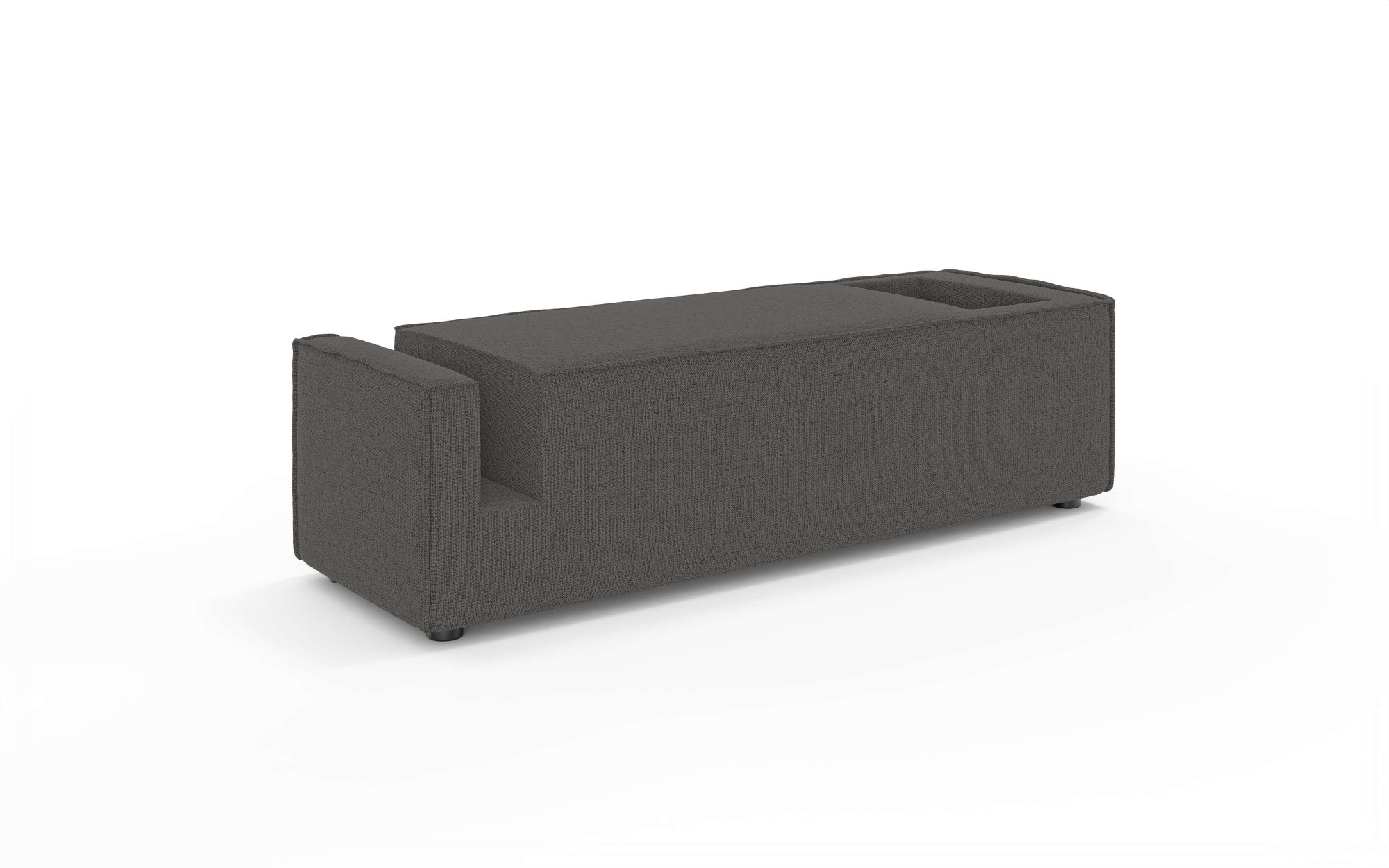 INOSIGN Sofaelement »HAILY Tisch XL für das Modulsofa, extra tief, Maße B/T/H: 45/130/37 cm«, als Modul oder separat verwendbar, mit Steckfach und Ablagefläche