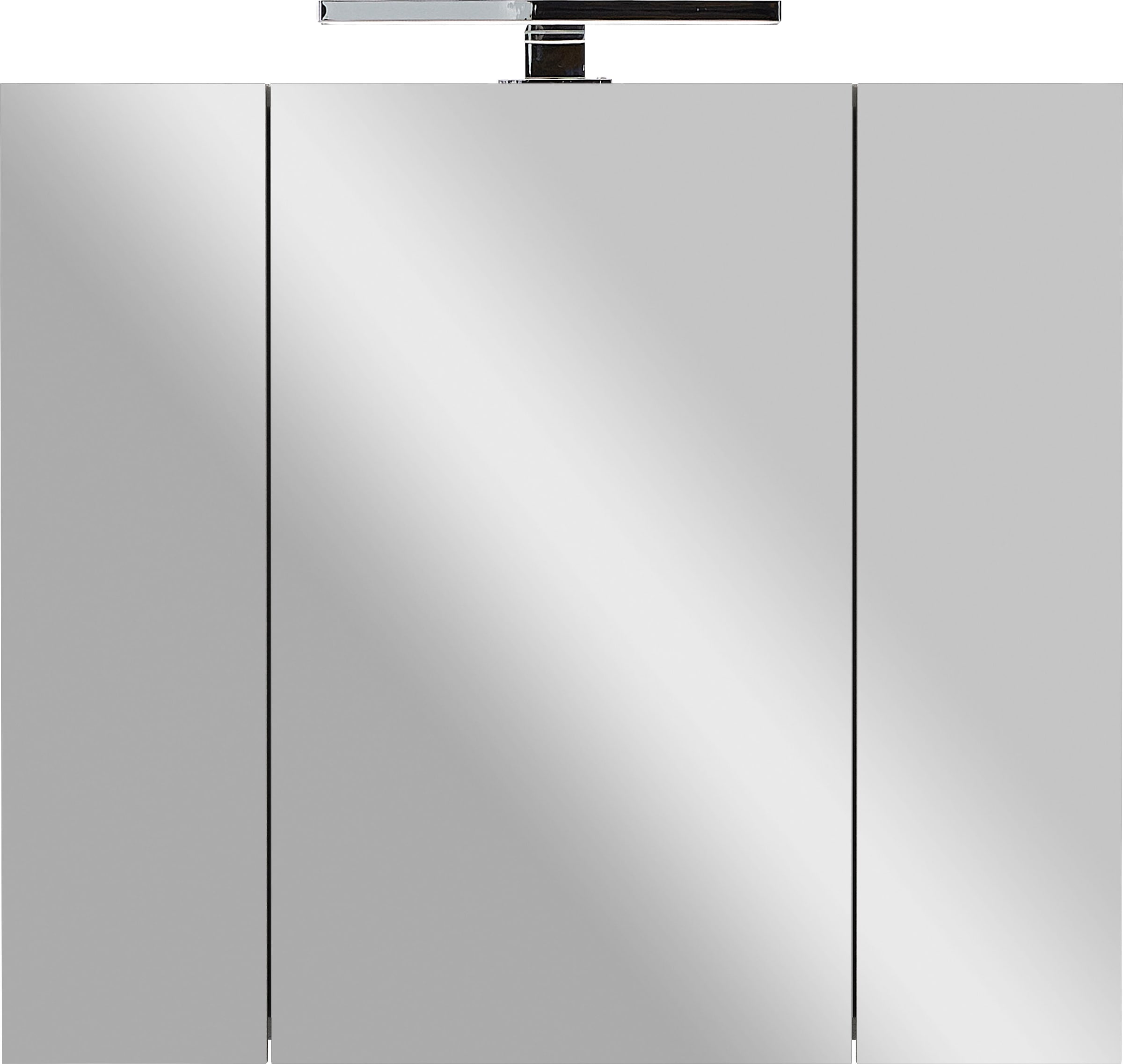 GERMANIA Badezimmerspiegelschrank Rechnung Einlegeböden 3-D auf Verstellbare »Yonkers«, Spiegel, Türdämpfung, kaufen ABS-Kanten