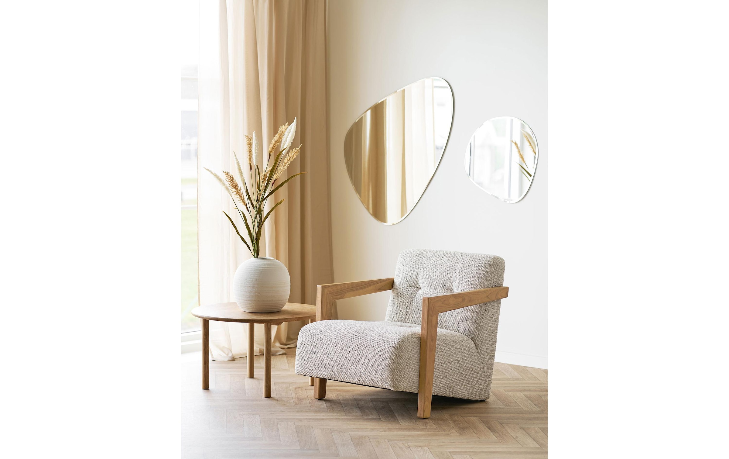 House Nordic Spiegel »Spiegel Devonport 50 x 0.5 cm« Wandspiegel